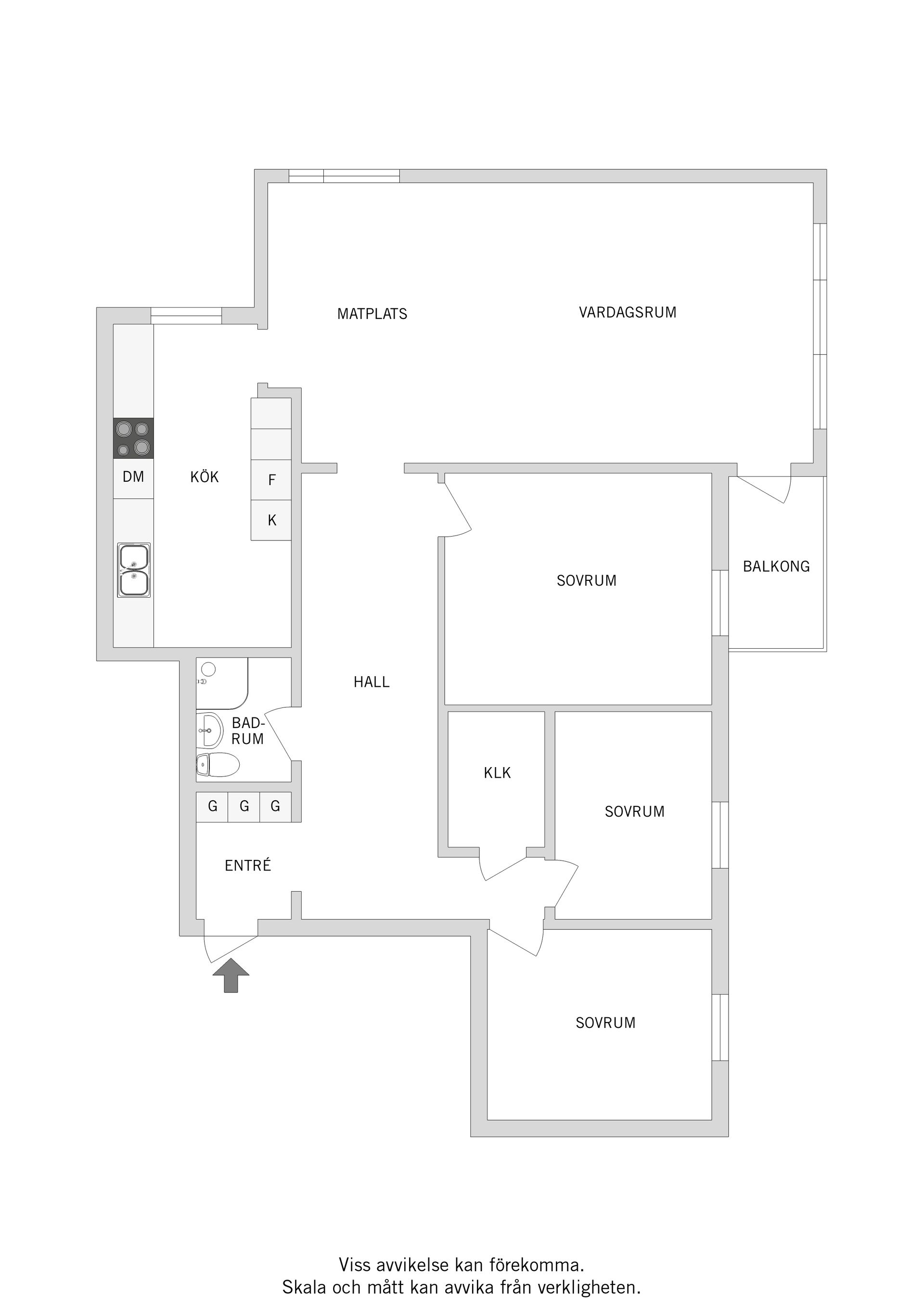 Bostadsrätt, Fridhemsgatan 18B, Centrum, Kungälv