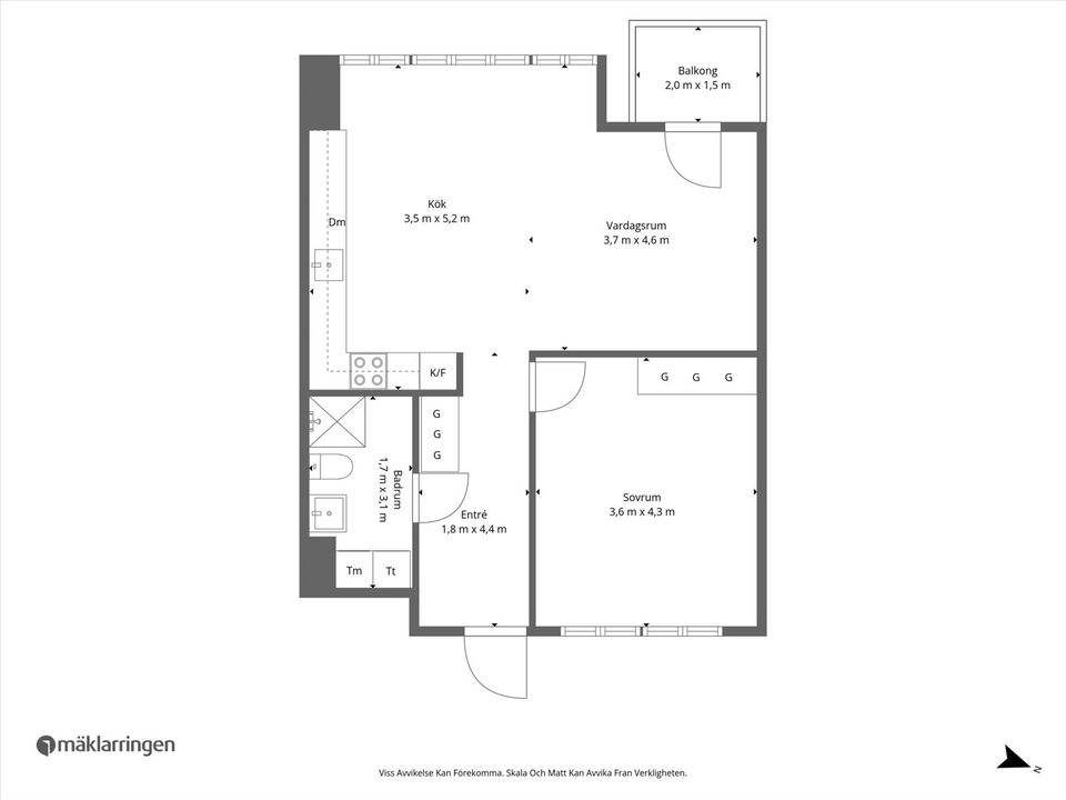 Bostadsrätt, Kyrkvägen 1D, Fjällbacka, Tanum
