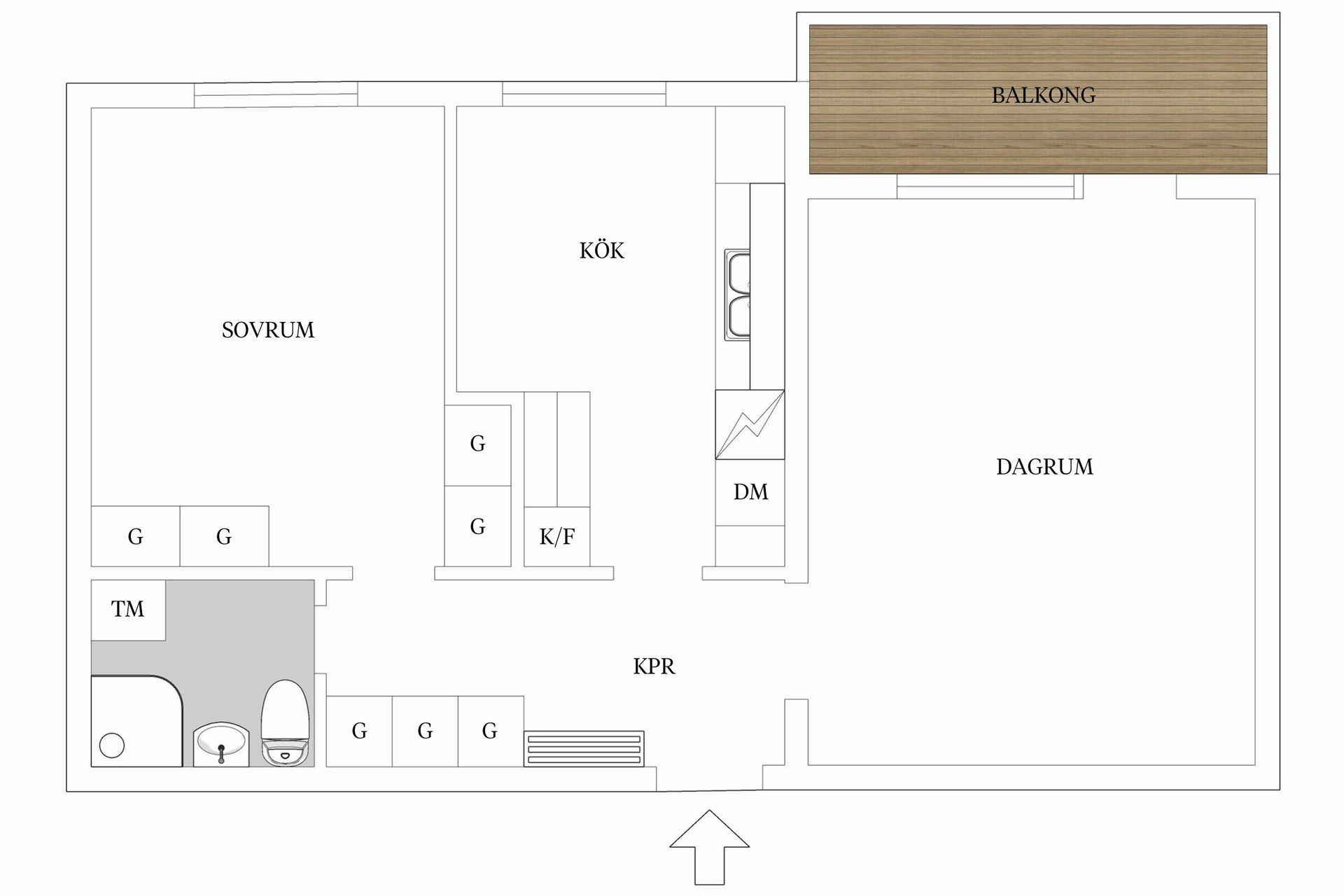 Bostadsrätt, Apelgatan 3B, Salabacke, Uppsala