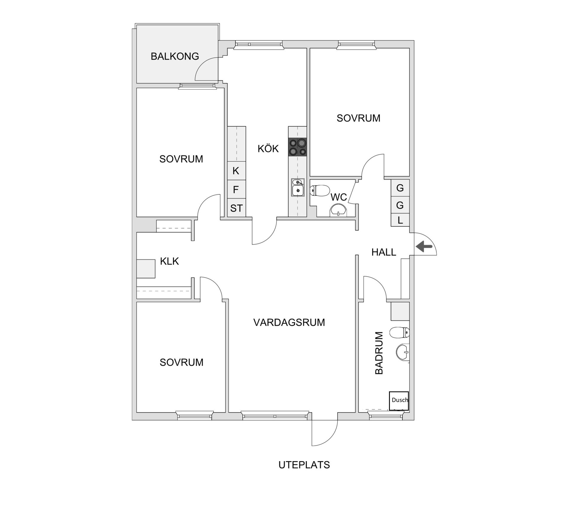 Bostadsrätt, Nyckelgatan 20, Sunnanå, Skellefteå