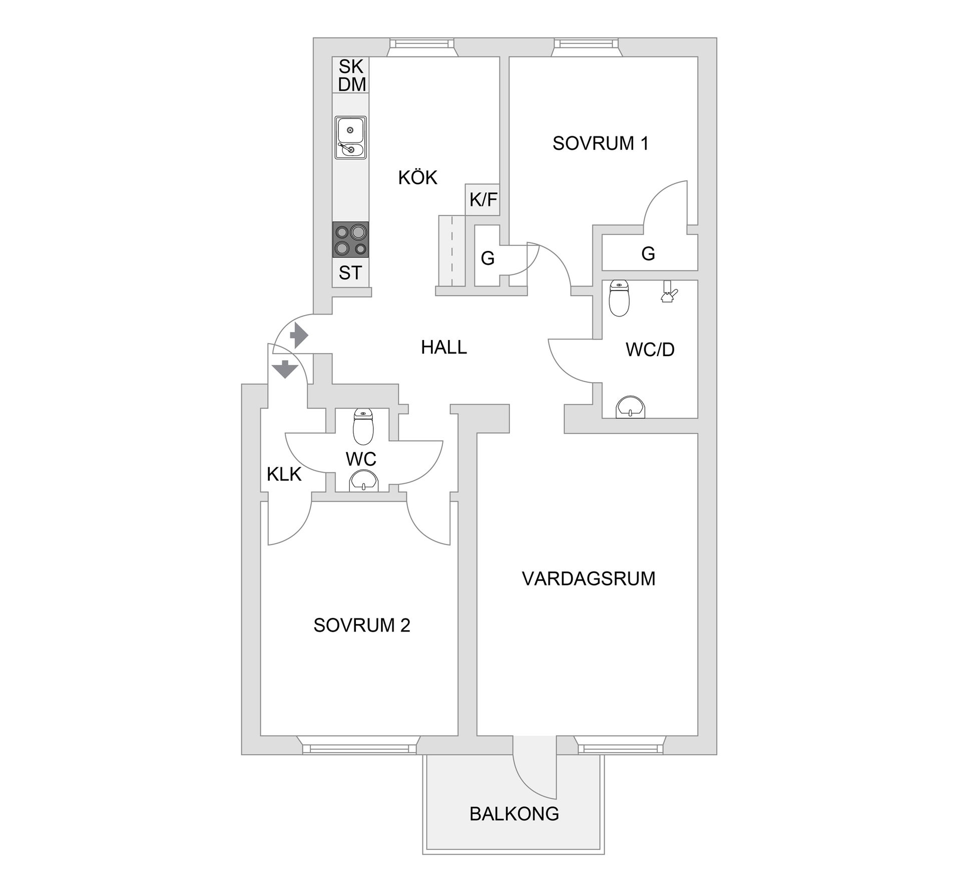 Bostadsrätt, Rudsvägen 9A, Sundsta, Karlstad