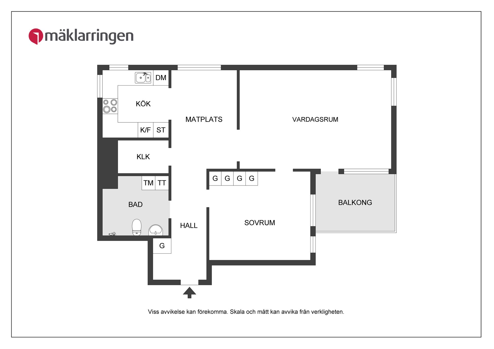 Bostadsrätt, Aron Lindgrens väg 4, Bolinder strand, Järfälla