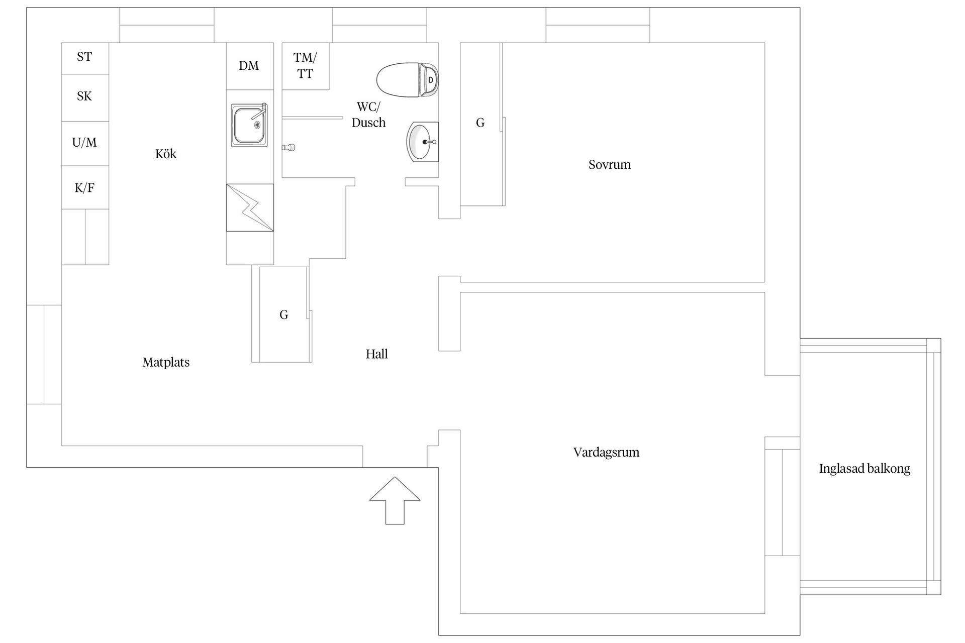 Bostadsrätt, Sturegatan 11B, Torpa - Söder, Jönköping