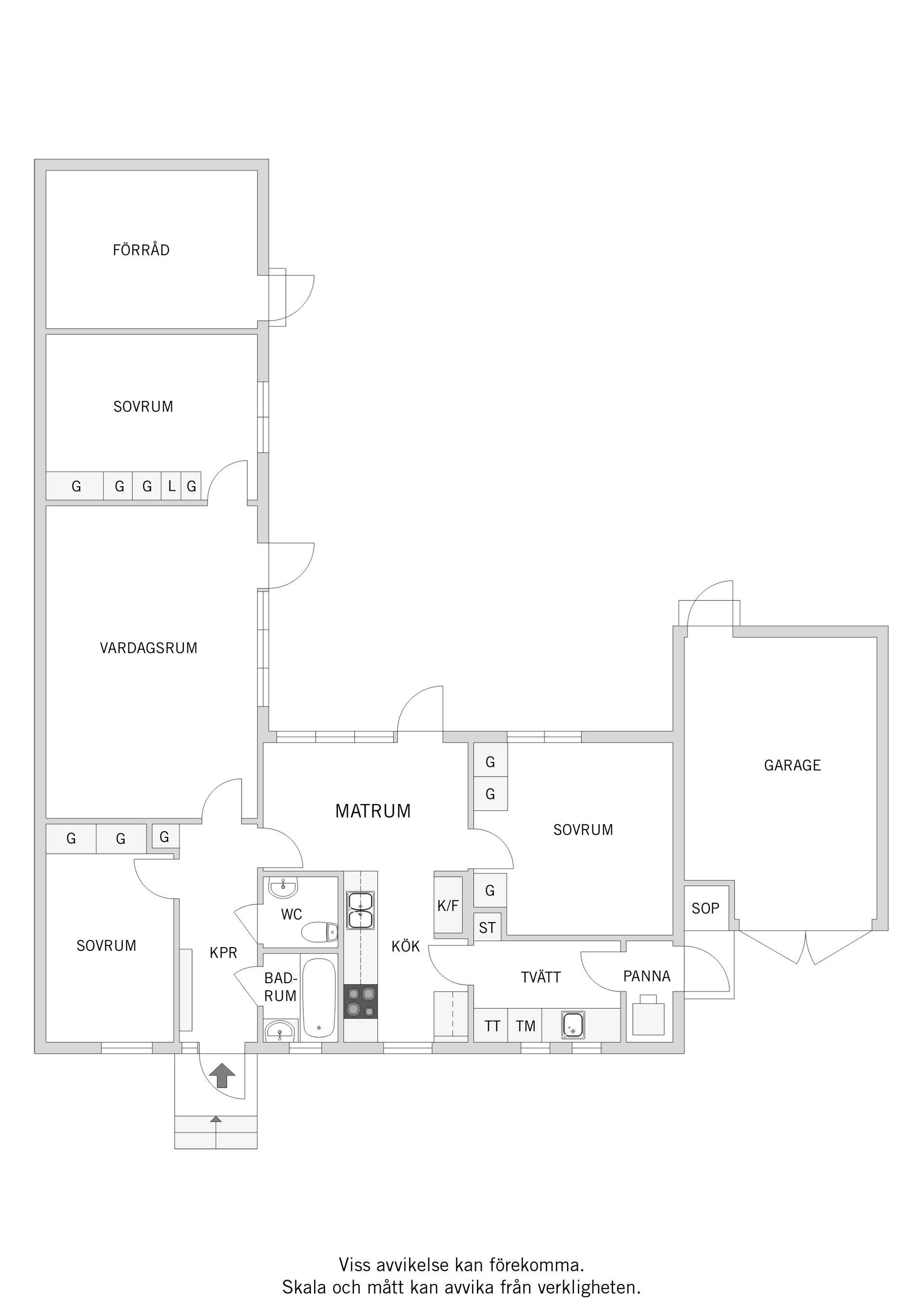 Villa, Radhus, Atriumvägen 4, Karlshamn