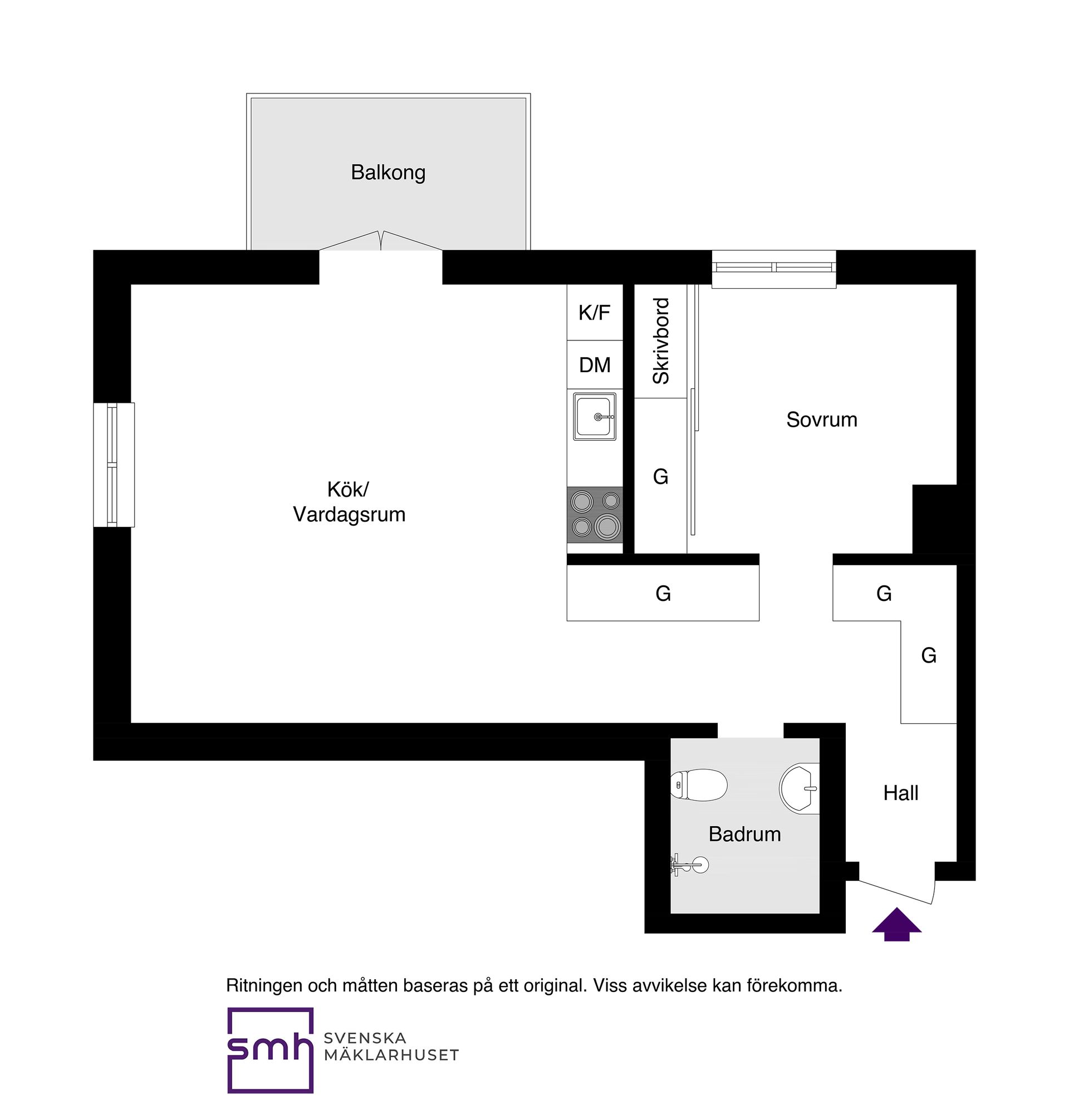 Bostadsrätt, Odelbergsvägen 27, Enskede - Enskede Gård, Stockholm
