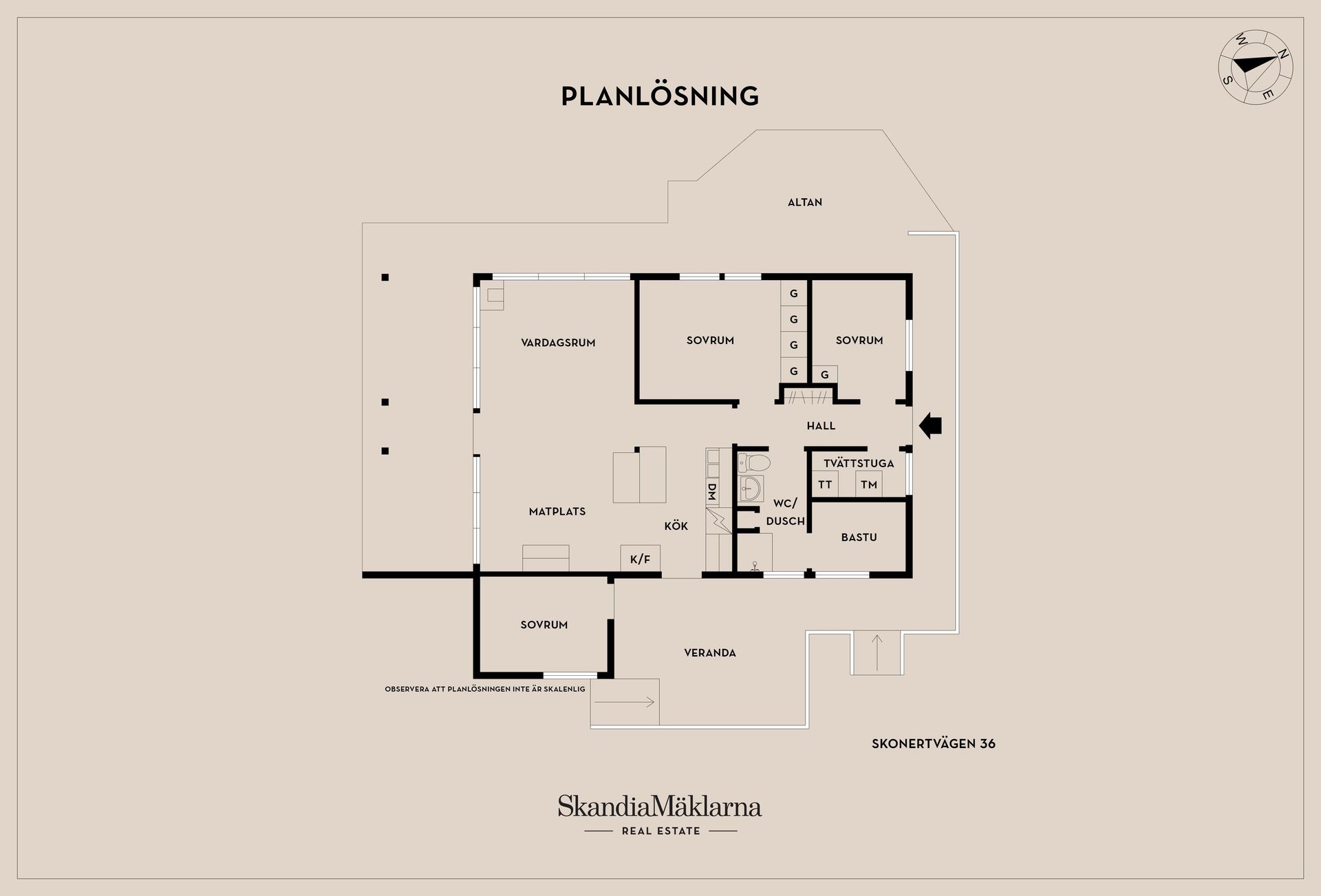 Villa, Skonertvägen 36, Skeppsvik, Nyköping