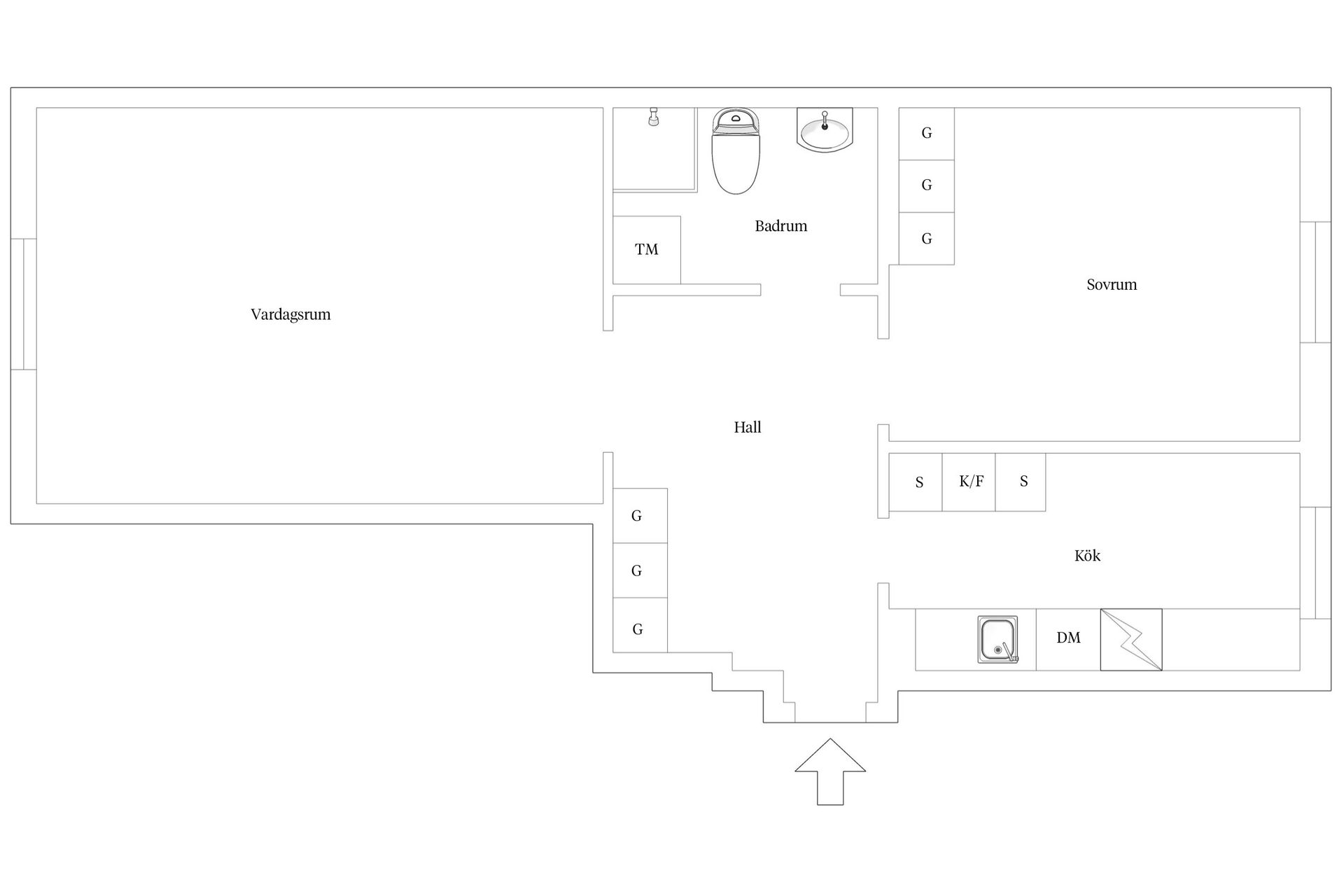 Bostadsrätt, Ranängsgatan 6, Stampen, Göteborg