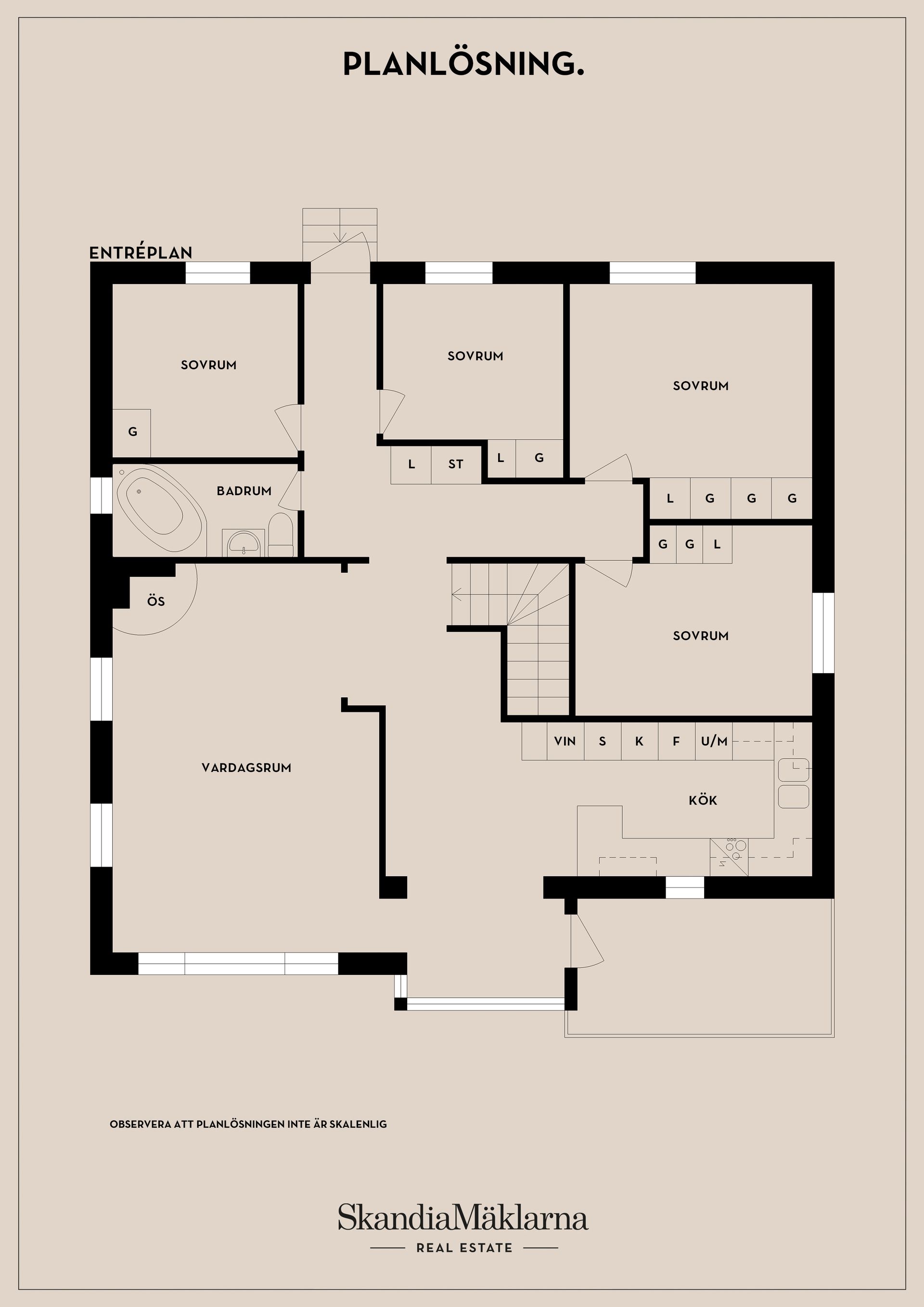 Villa, Printz väg 18A, Stortorp, Huddinge