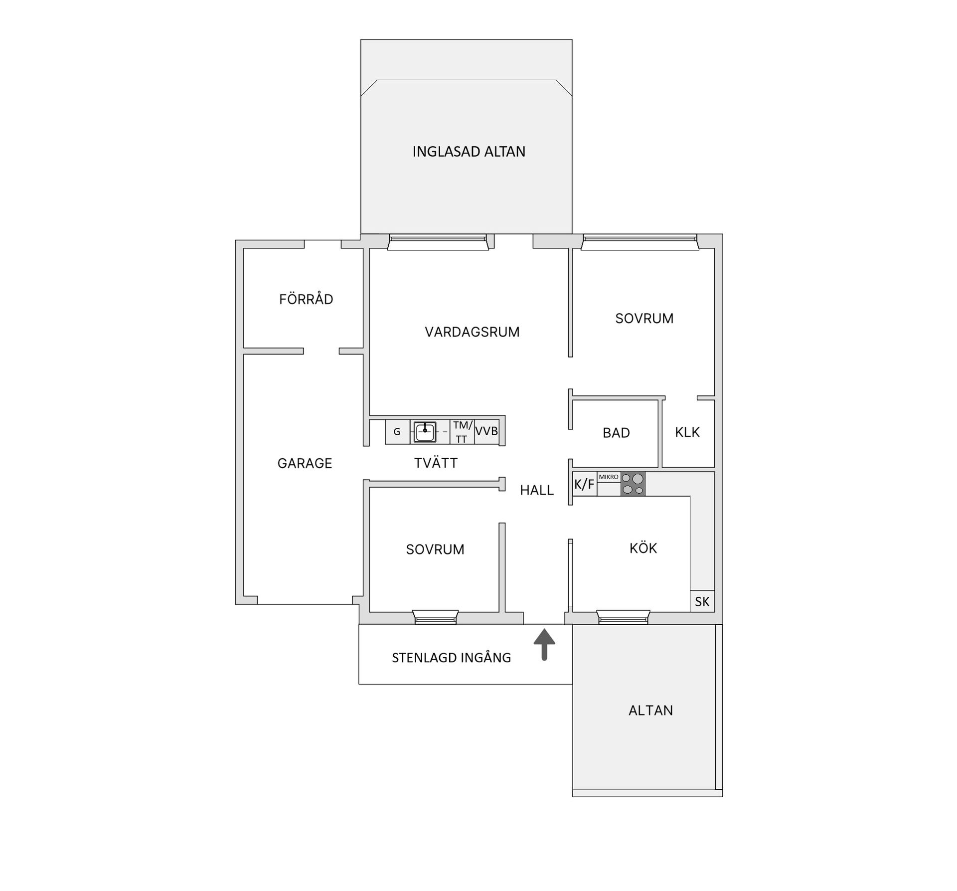Bostadsrätt, Takdroppsgatan 113, Morö Backe, Skellefteå