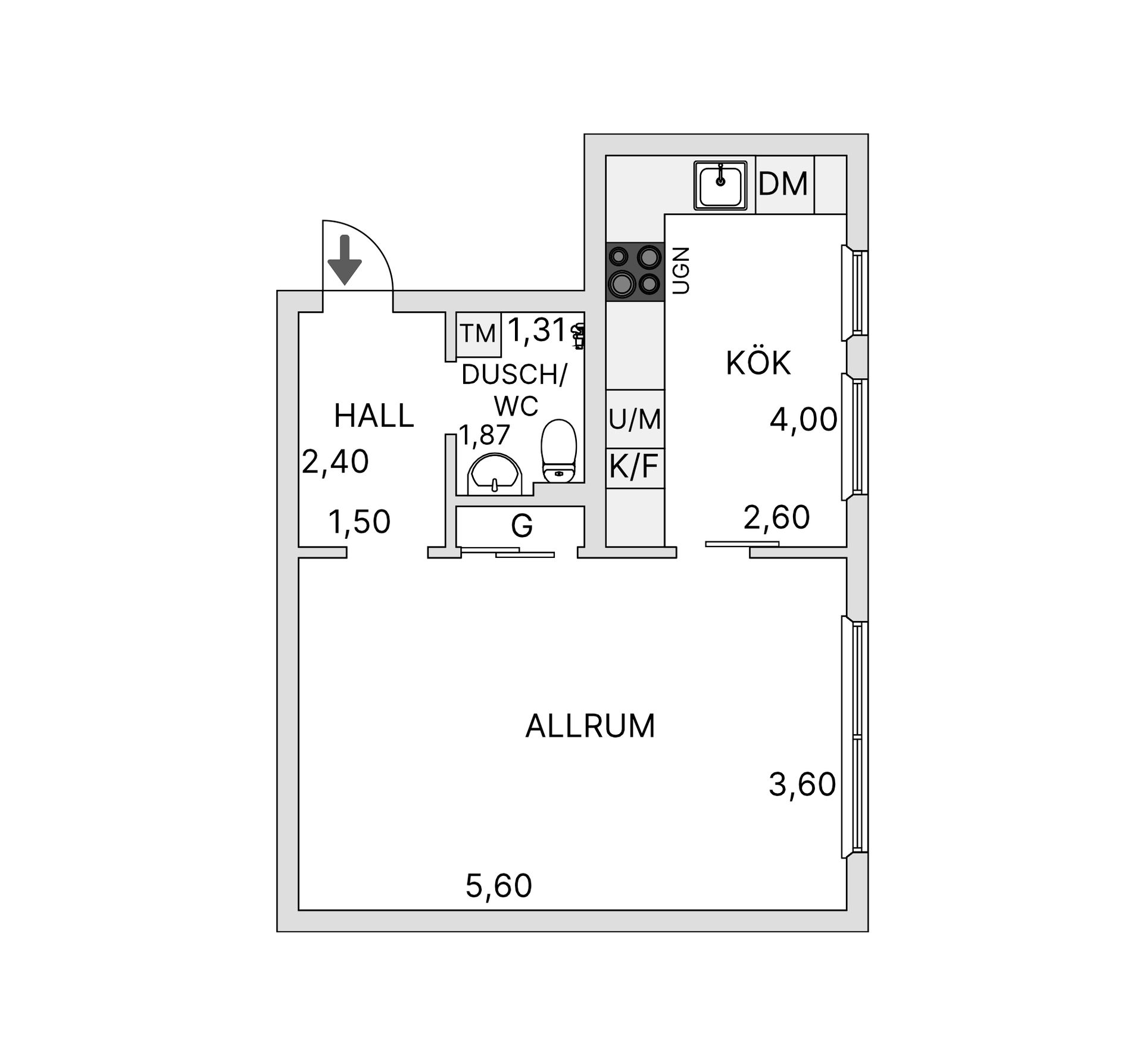 Bostadsrätt, Pyrolavägen 60, Skärsätra, Lidingö