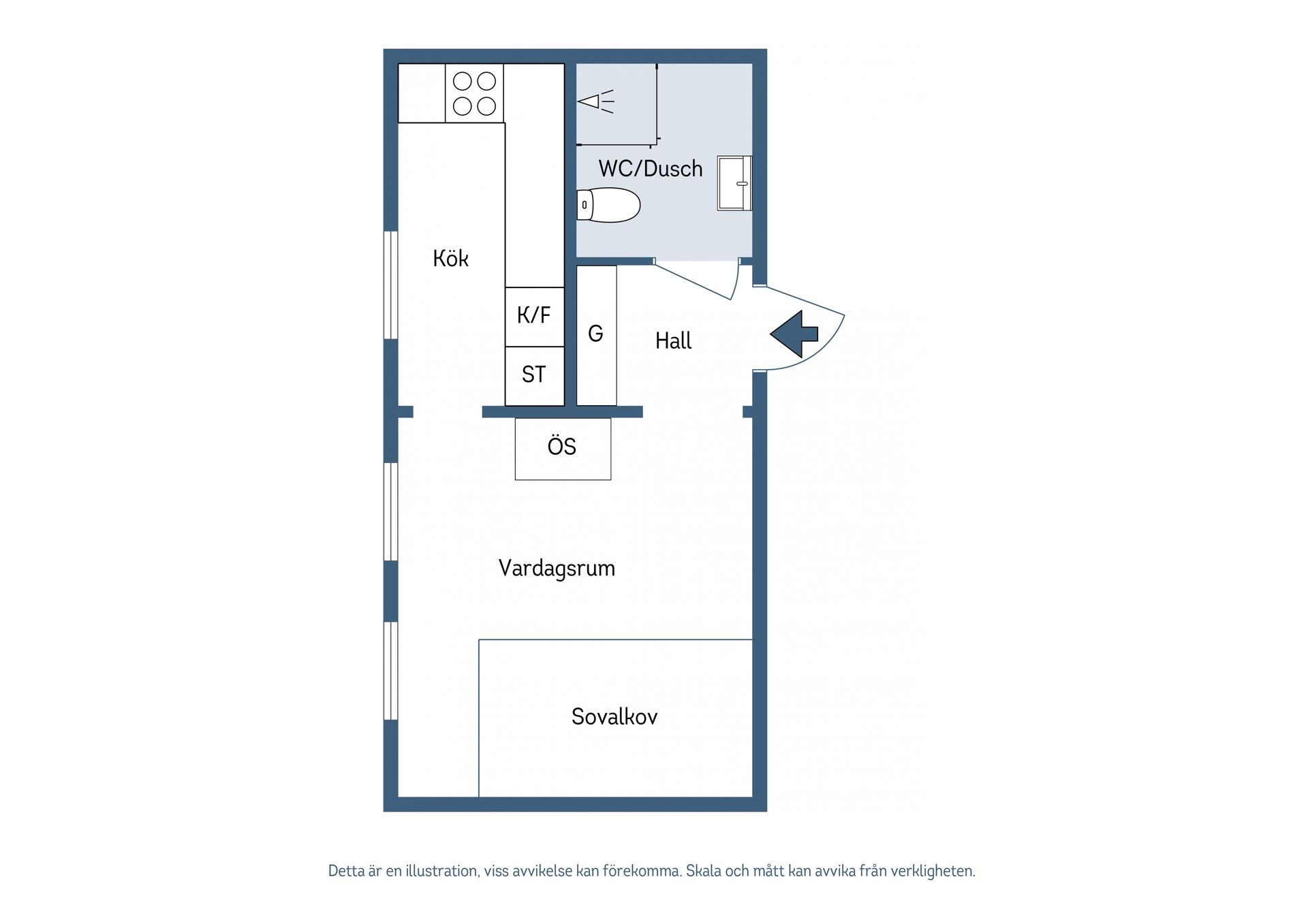 Bostadsrätt, Storgatan 26 B, Centrum, Skövde