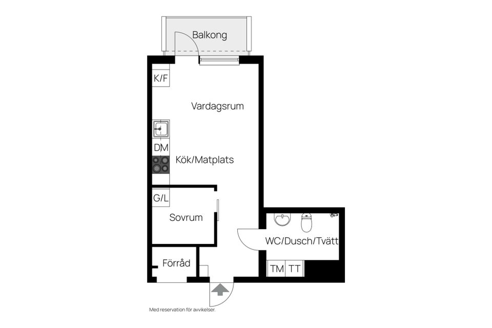 Bostadsrätt, Hägerneholmsvägen 6b, Hägerneholm, Täby