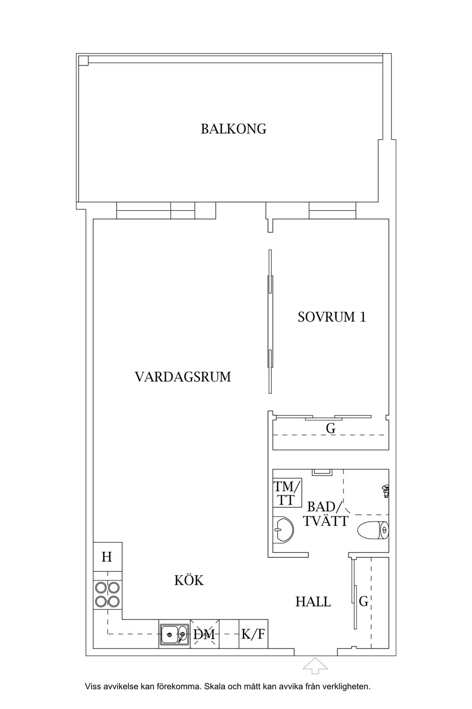 Bostadsrätt, Norra Strandgatan 1 A, Ulricehamn