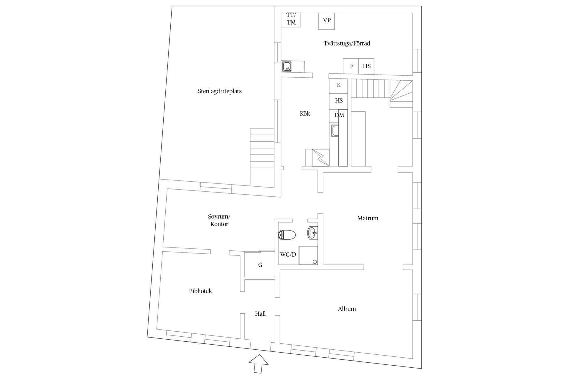 Villa, Radhus, Laxgatan 3, Gamla Stan, Simrishamn