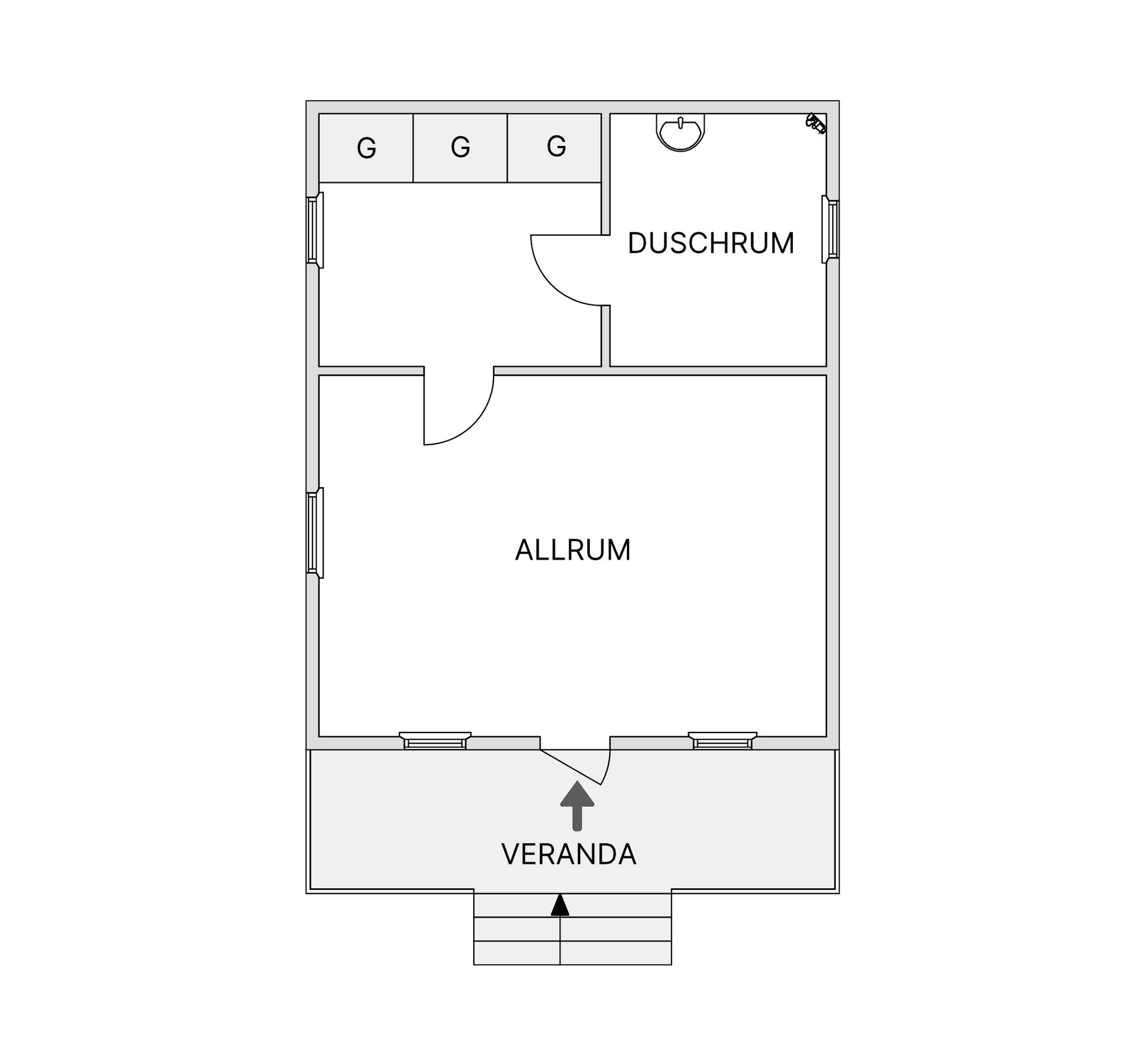 Fritidshus, Ås 47, Ås, Hagfors