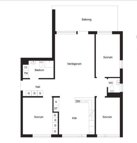 Bostadsrätt, Näsbyvägen 6A, Roslags Näsby, Täby