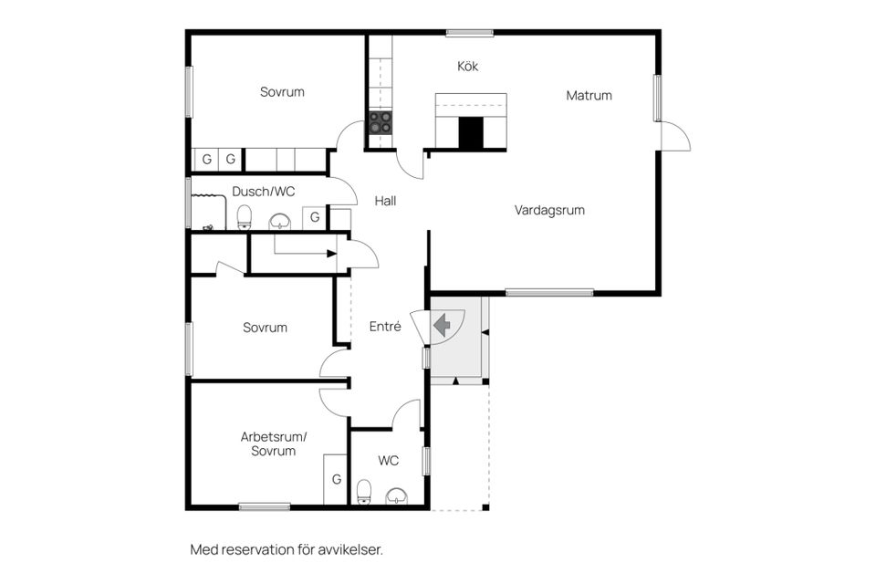 Villa, Knektgatan 12, Romme, Borlänge