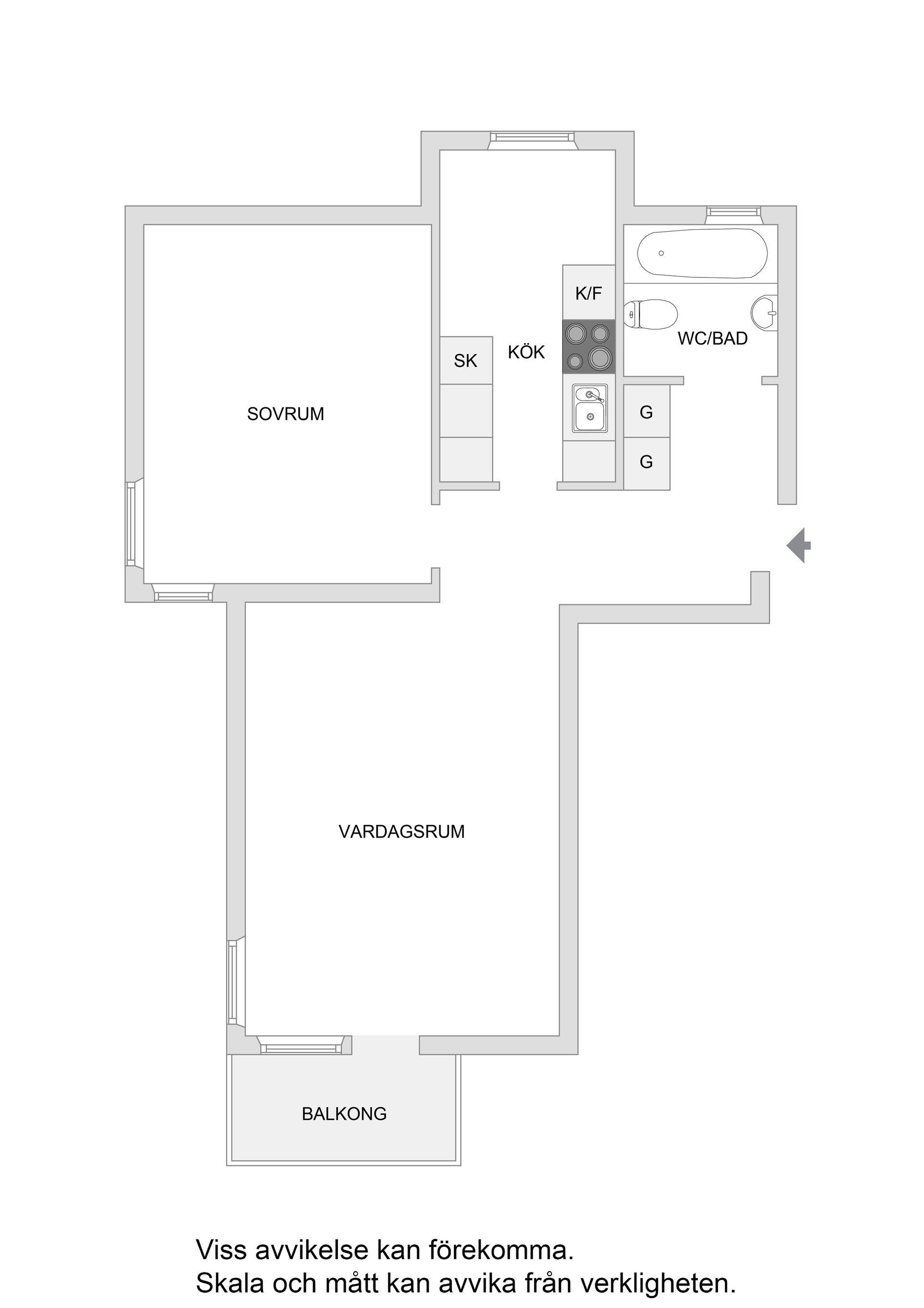 Bostadsrätt, Forsskålsgatan 15, Hammarbyhöjden, Stockholm