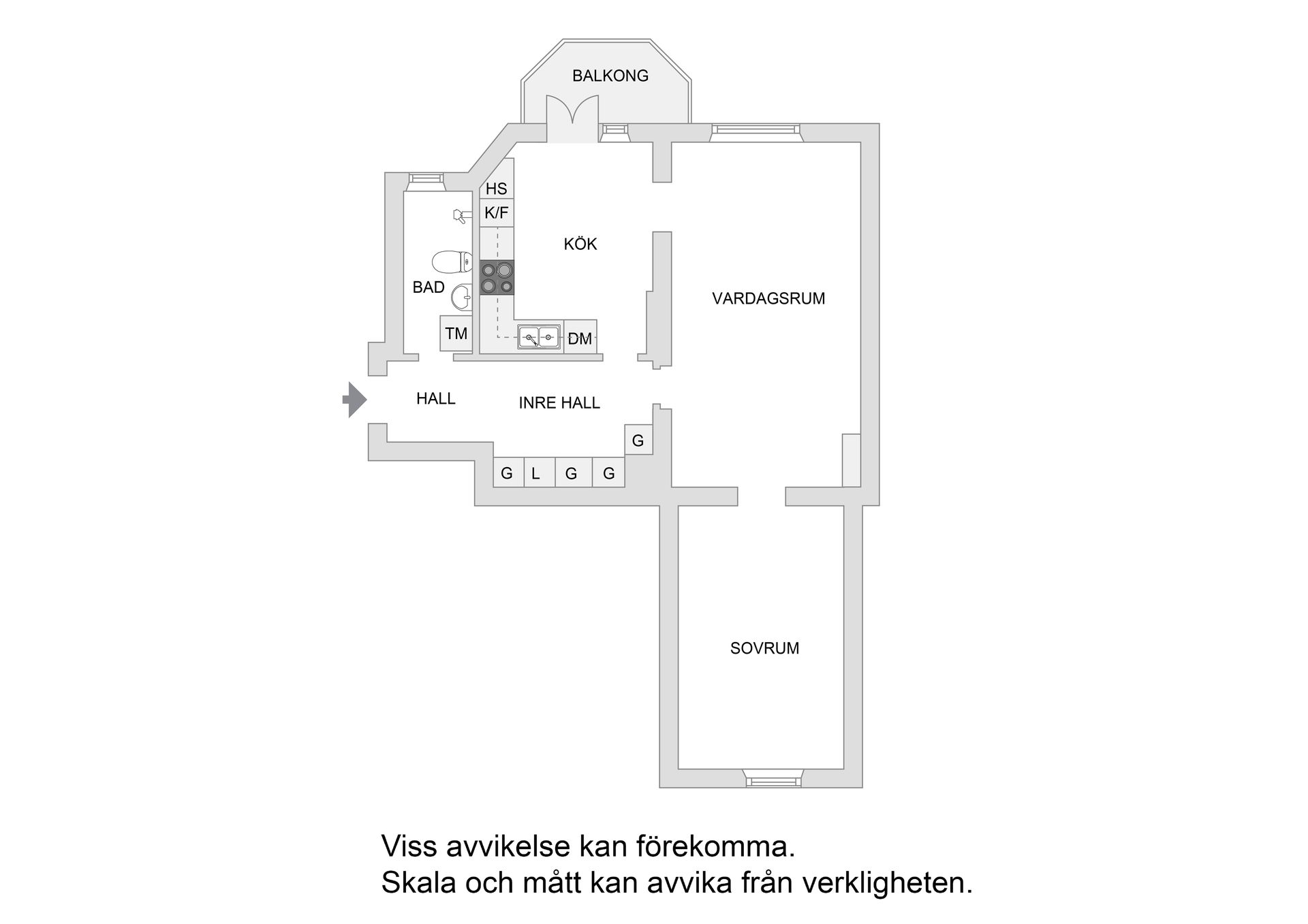 Bostadsrätt, Tallgatan 9, 3 tr!, Centrala Sundbyberg, Sundbyberg