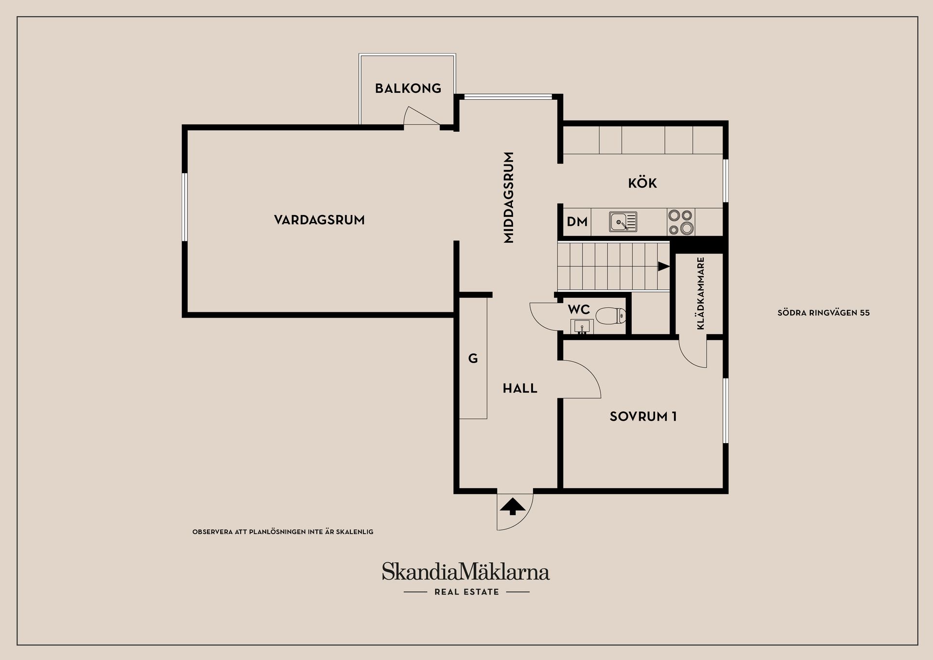 Bostadsrätt, Södra Ringvägen 55, Kristinehamn