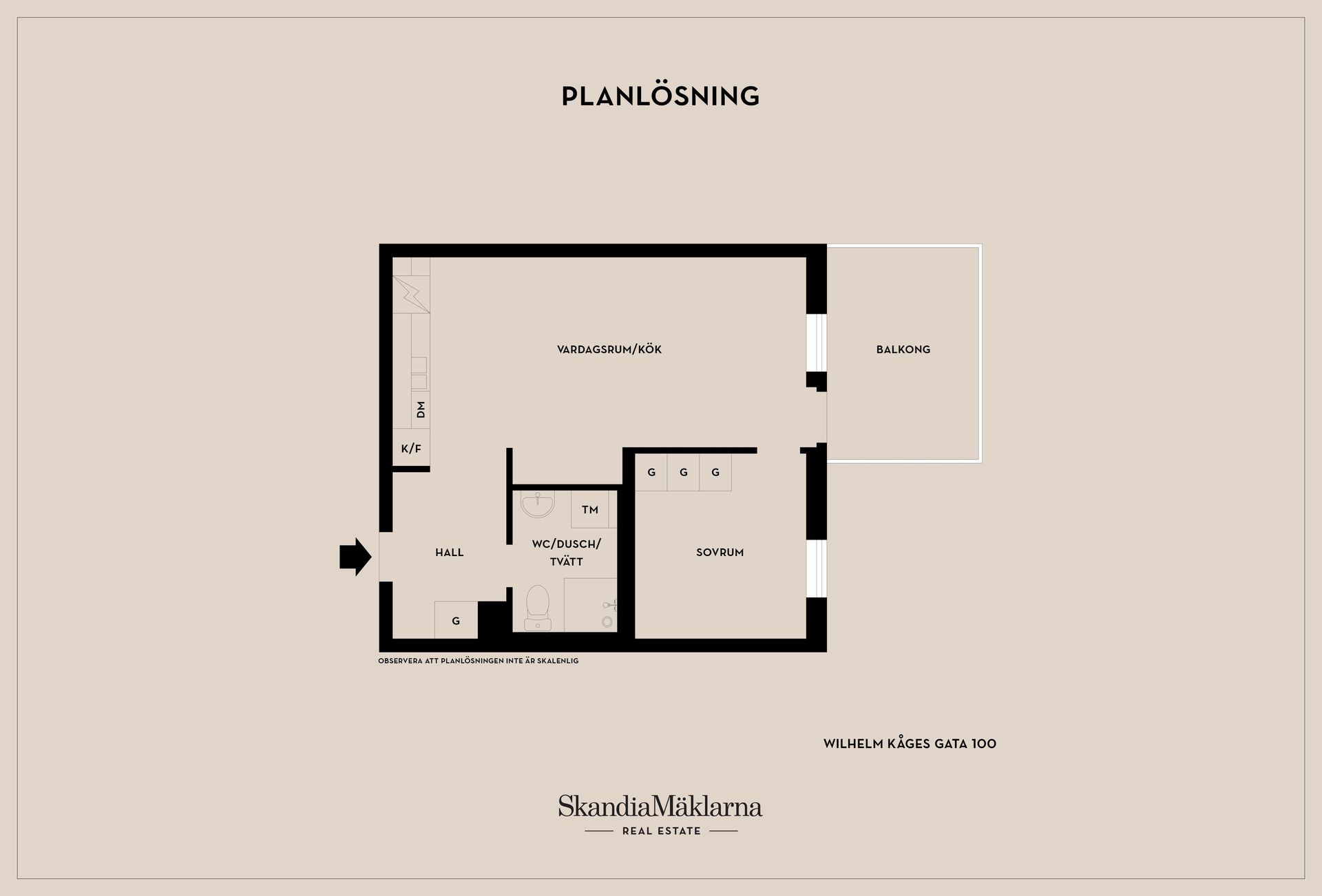 Bostadsrätt, Wilhelm Kåges gata 100, Porslinskvarteren, Gustavsbergs Hamn, Värmdö