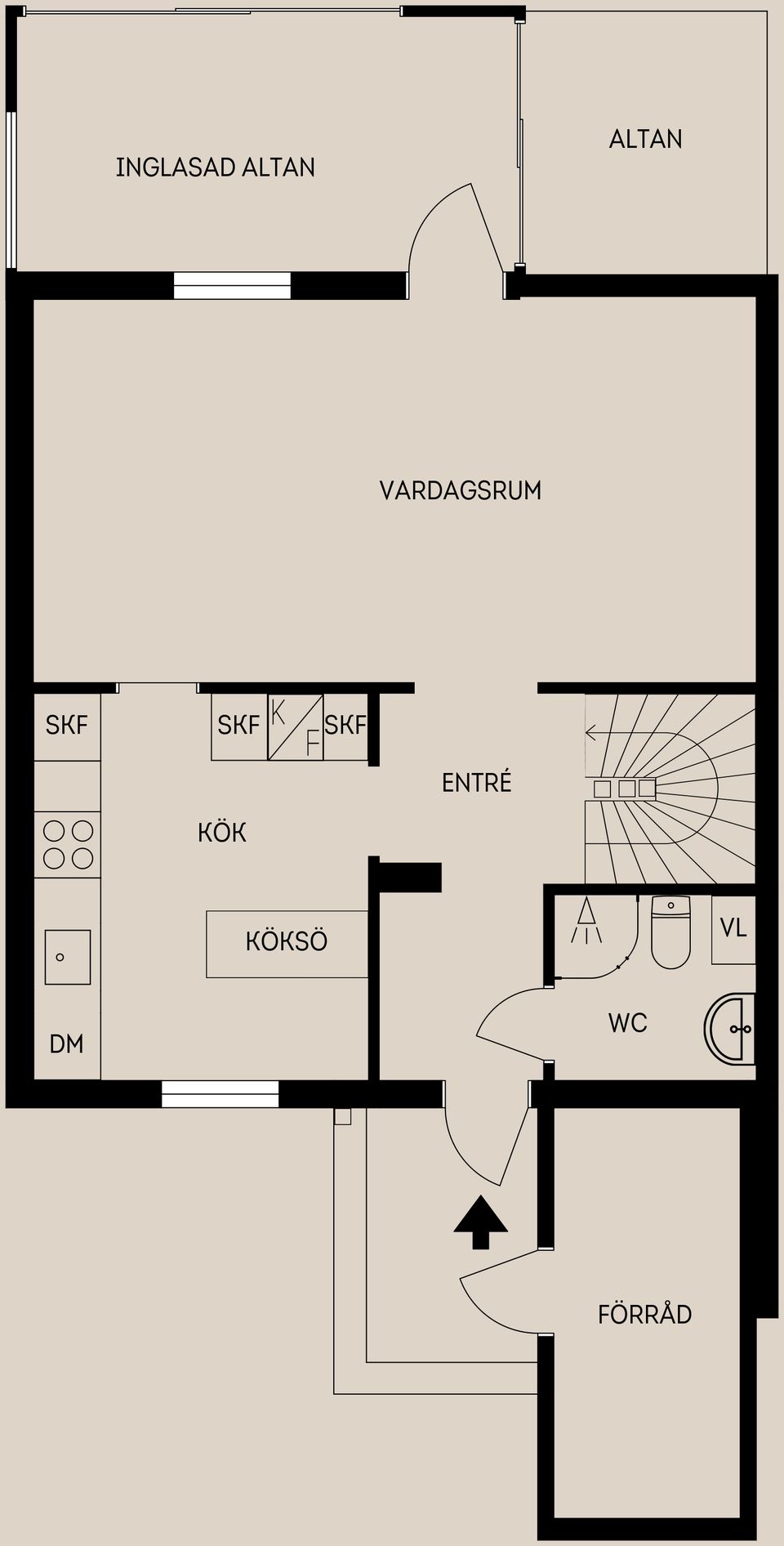 Radhus, Stengatan 10A, Skutskär, Älvkarleby