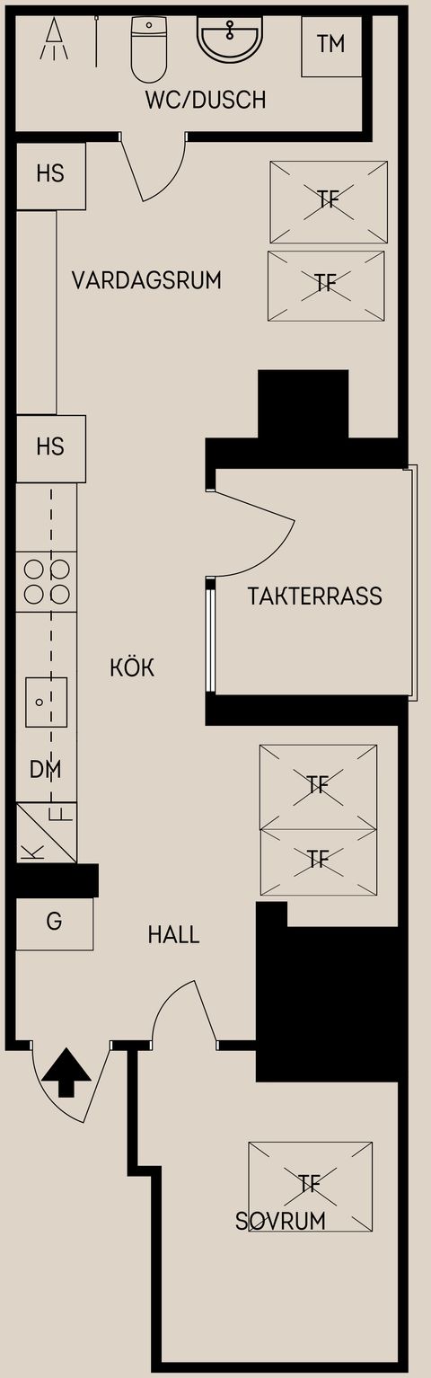Bostadsrätt, Brändströmsgatan 9A, Centralt/Väster, Gävle