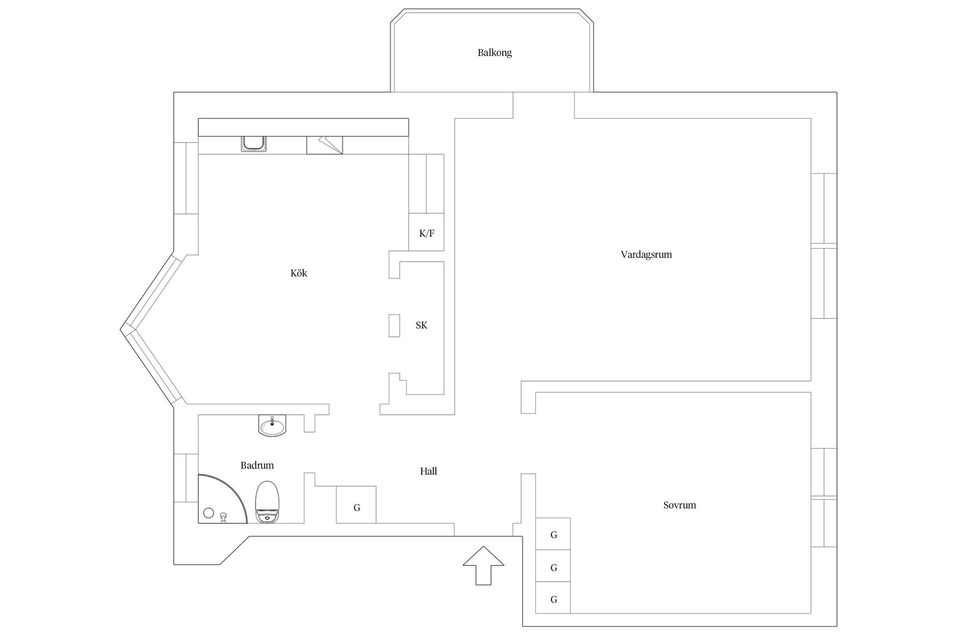 Bostadsrätt, Birkagatan 16A, Örgryte, Göteborg