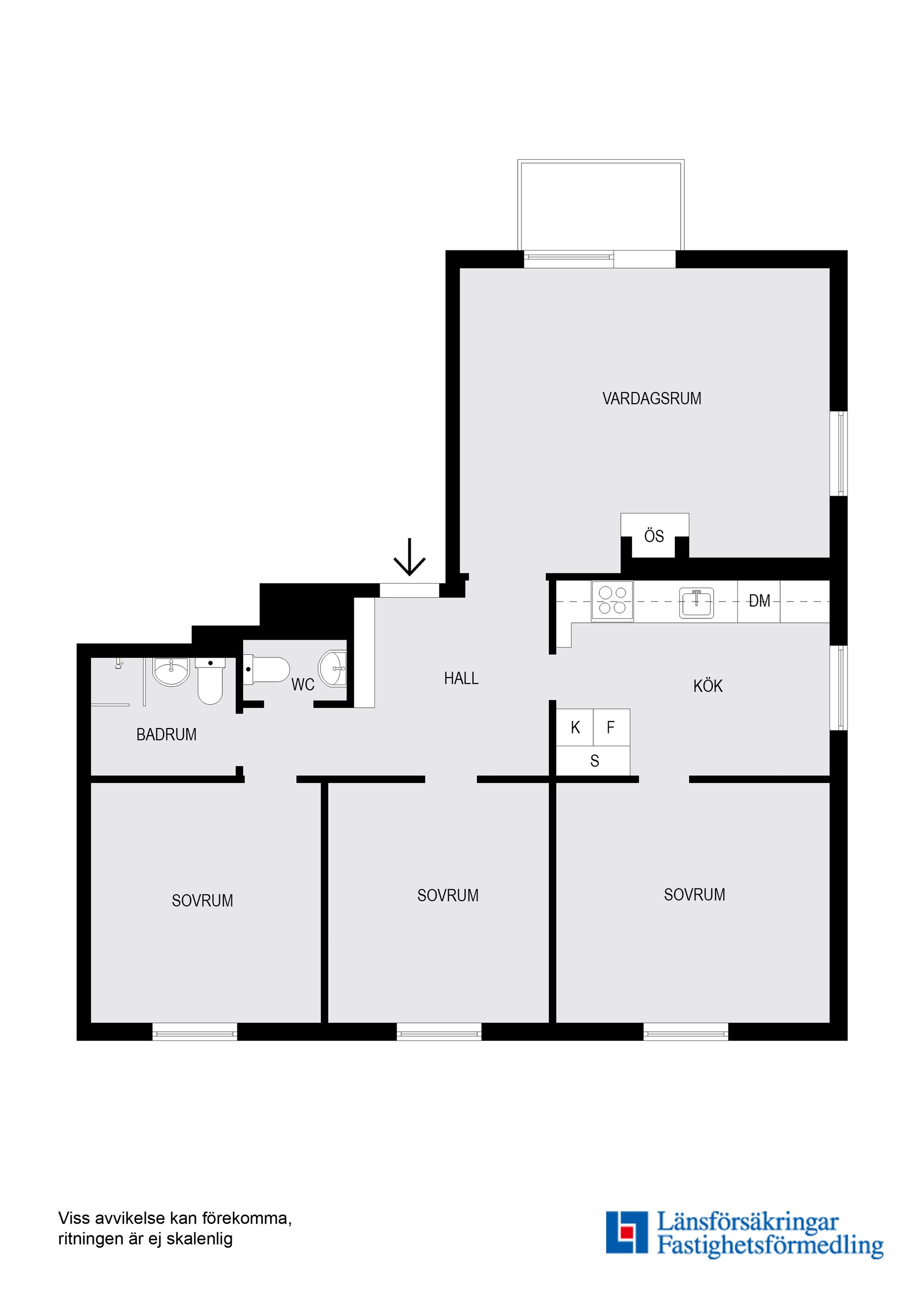 Bostadsrätt, Skebokvarnsvägen 203, Högdalen, Stockholm