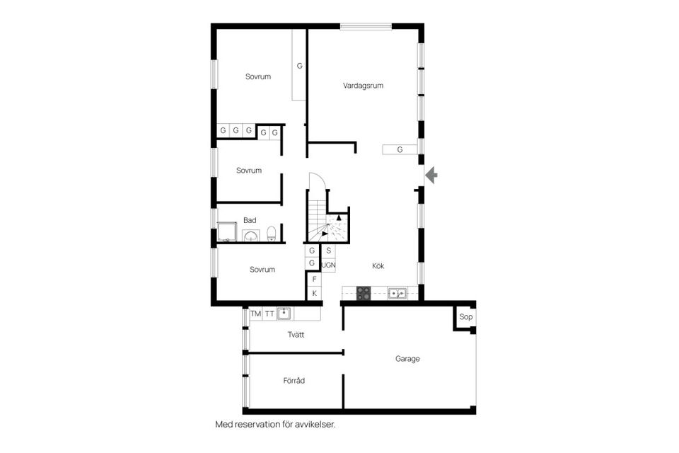 Villa, Gryningsvägen 10, Knäckekärr, Trelleborg