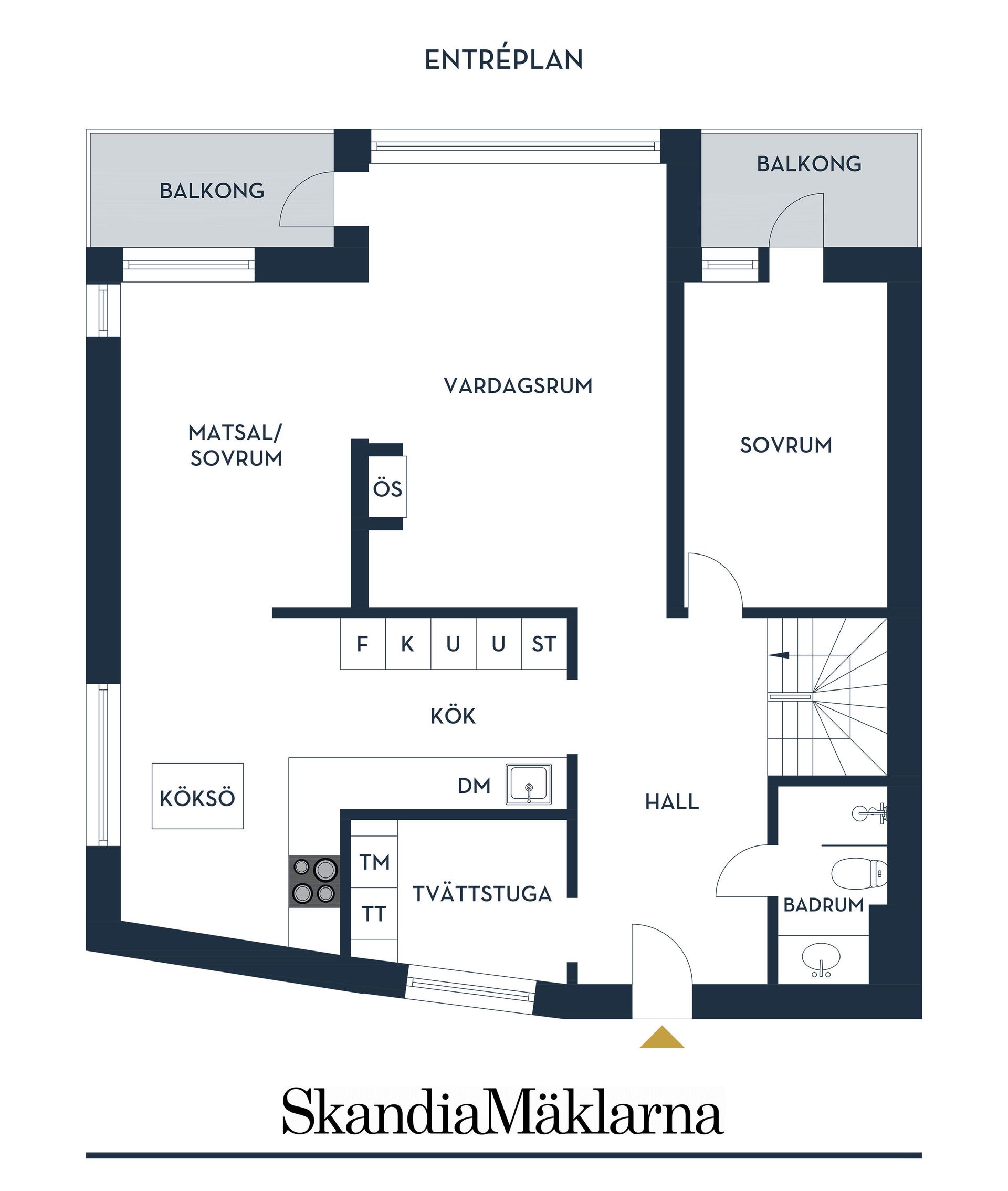 Bostadsrätt, Holmvägen 19, Centrala Väsby, Upplands Väsby