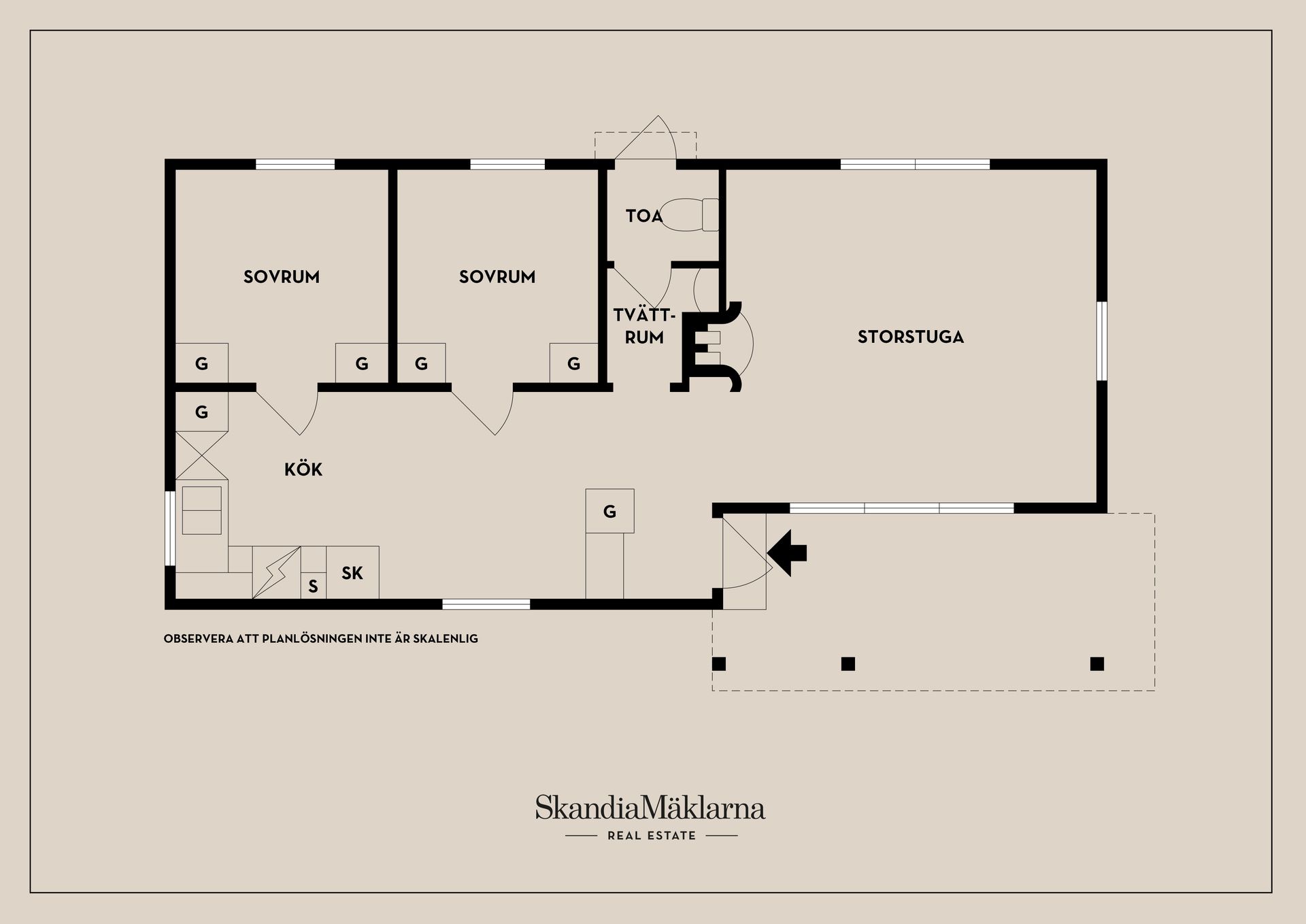 Villa, Uddsjövägen 3, Guldboda, Haninge