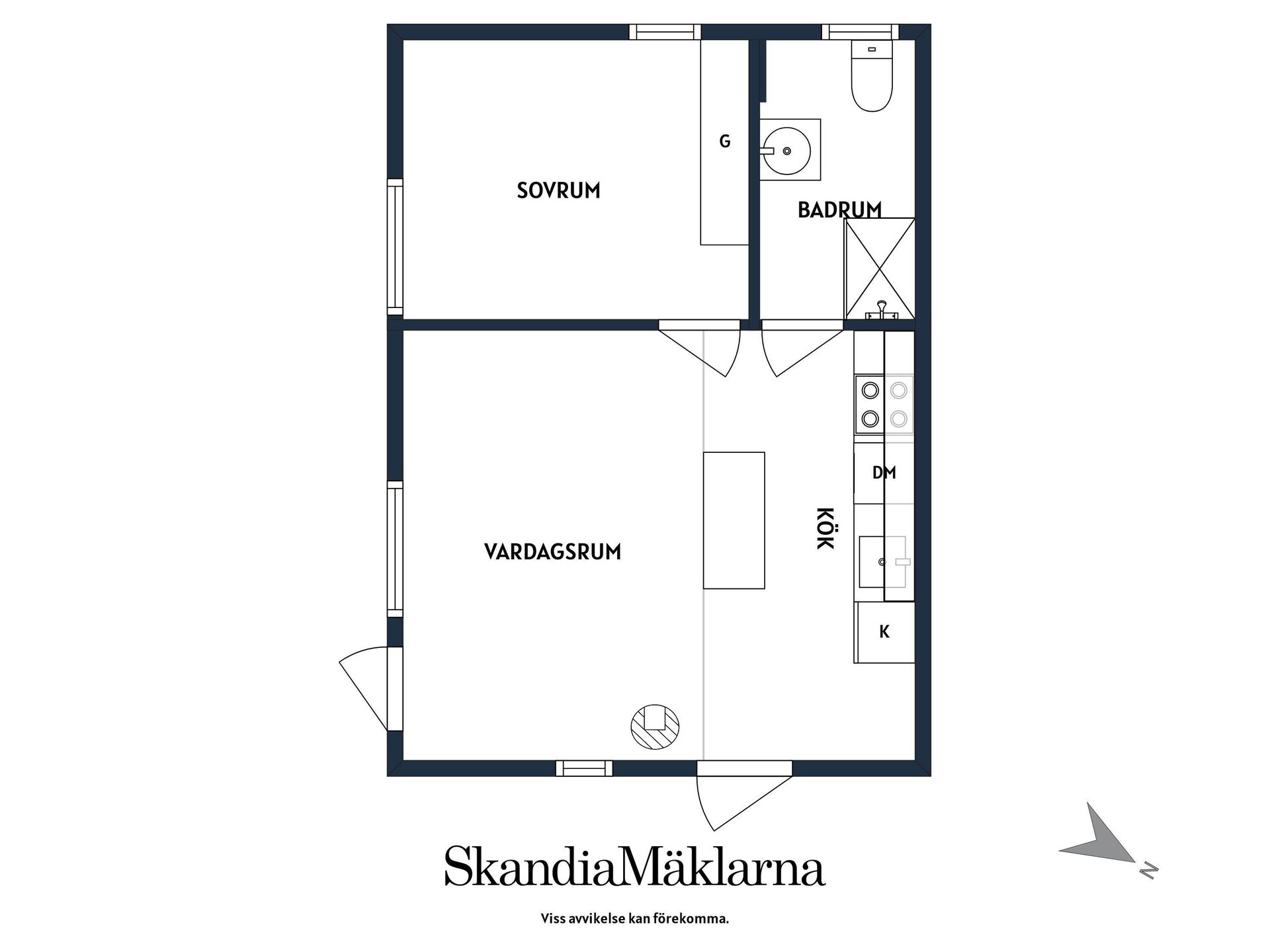 Fritidshus, Dammvägen 10, Kalkudden, Strängnäs