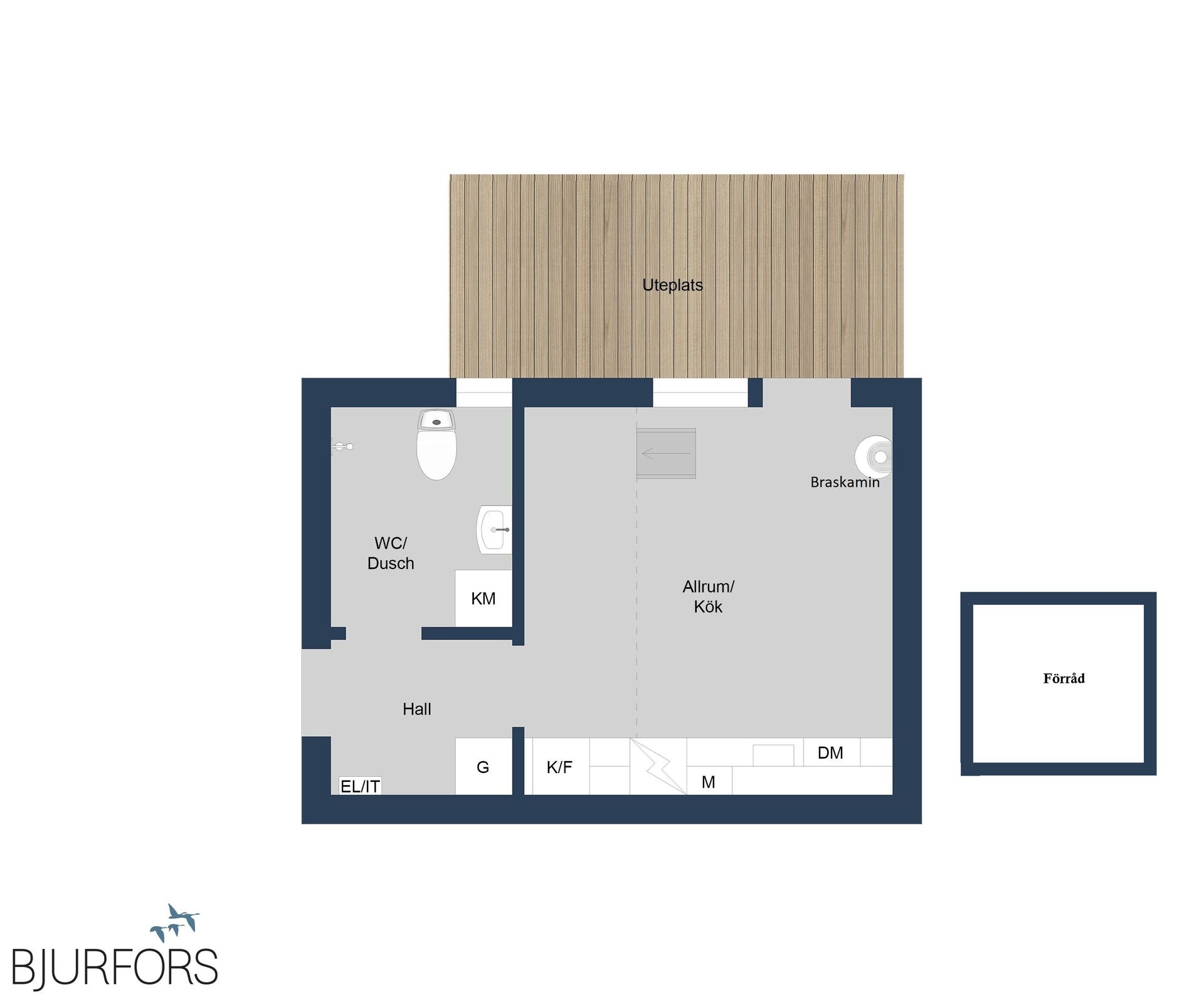 Bostadsrätt, Högmoravägen 5D, Högmora, Huddinge