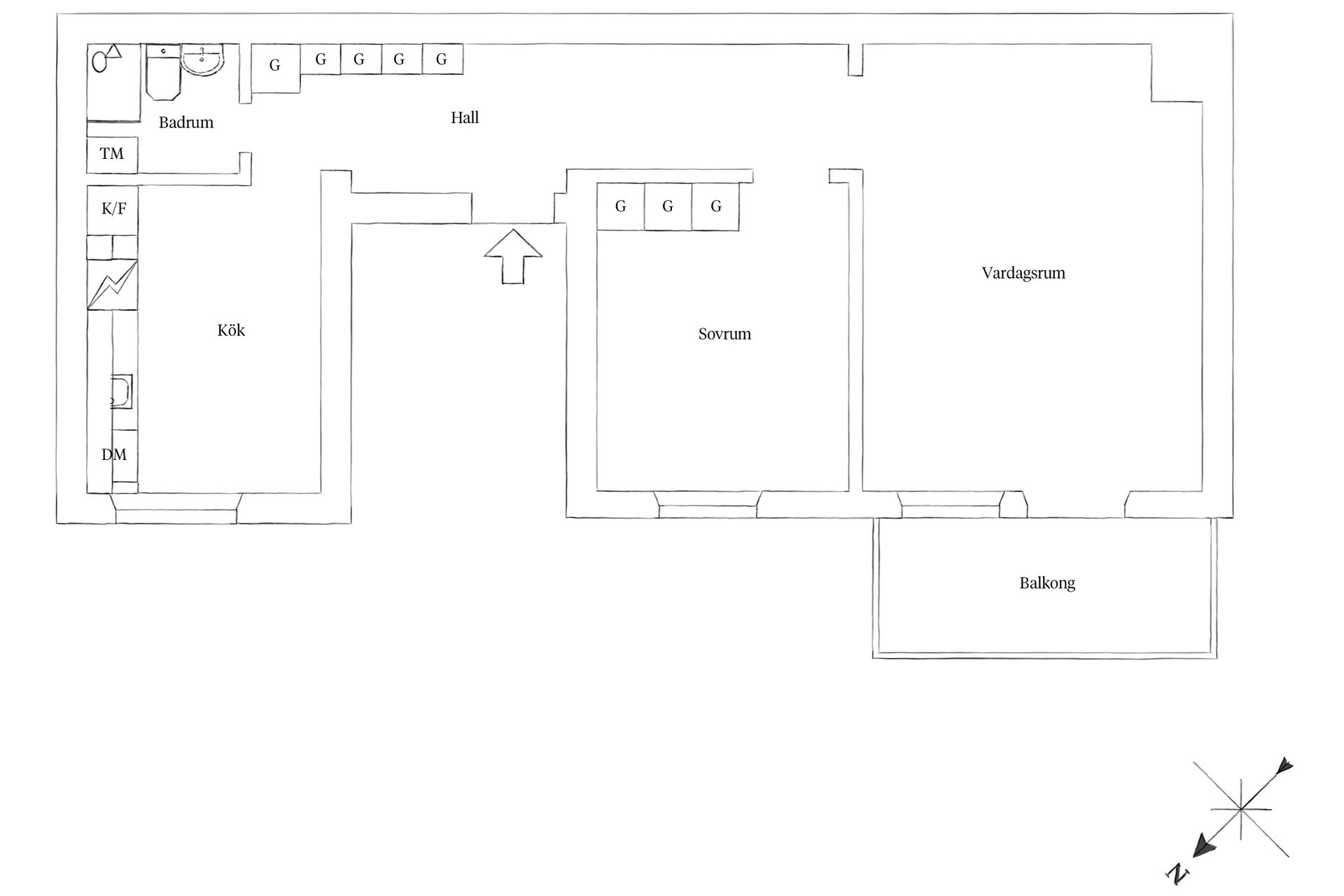 Bostadsrätt, Aschebergsgatan 13B, Vasastaden, Göteborg