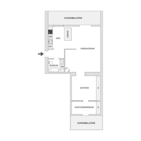 Bostadsrätt, Tegnérgatan 55B, 6 tr, Vasastan/Norrmalm, Stockholm