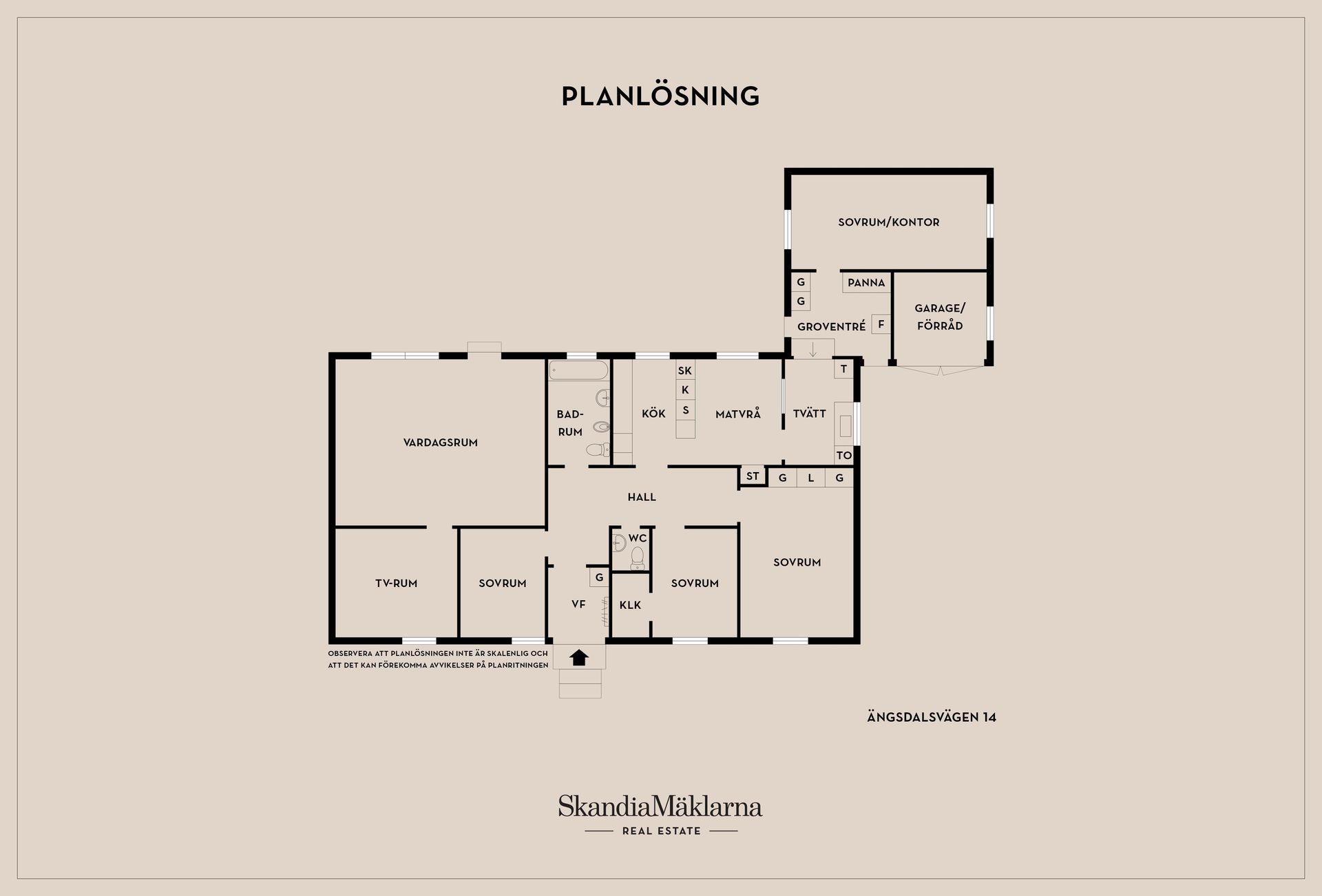 Villa, Ängsdalsvägen 14, Bunkeflostrand, Malmö