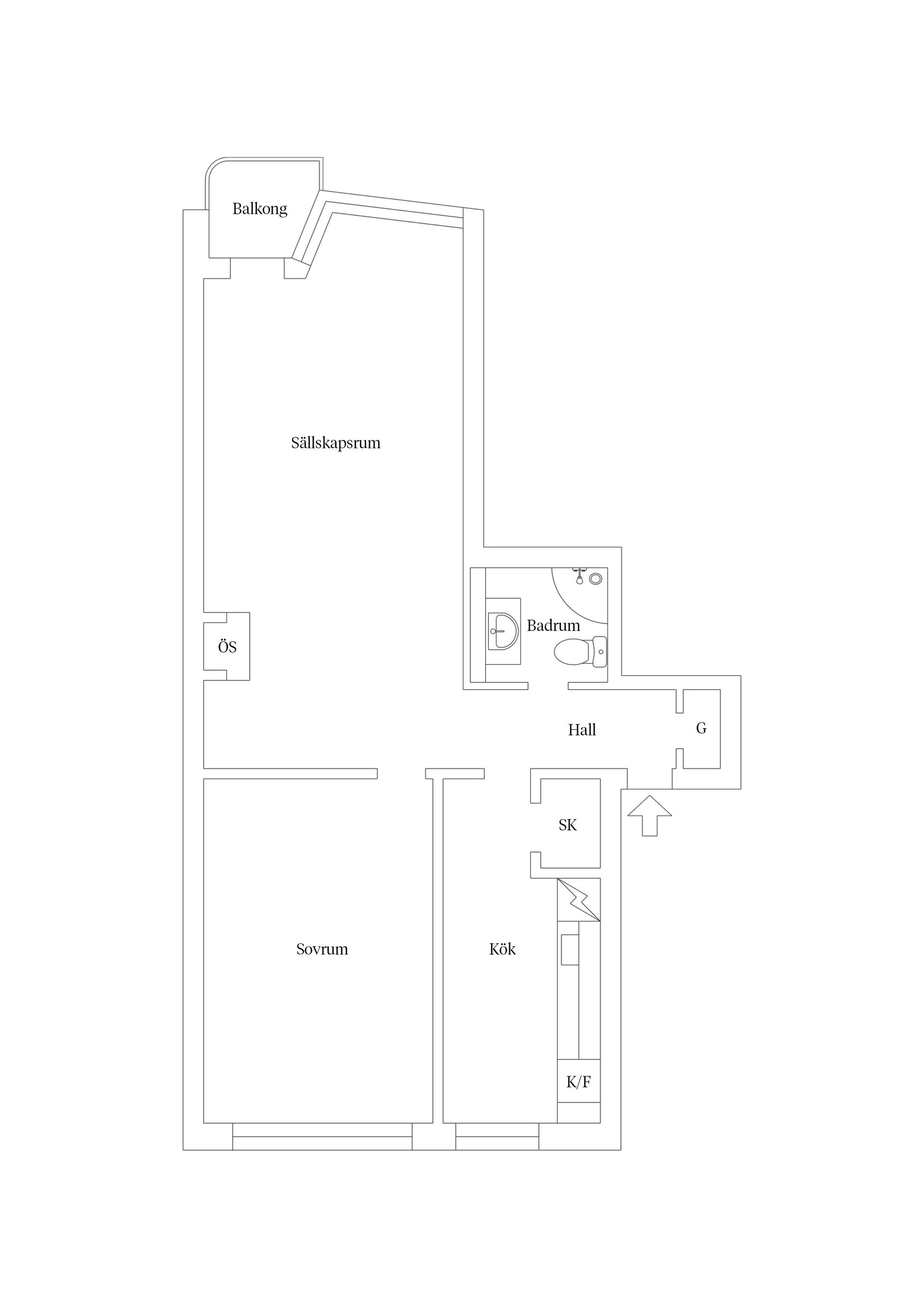 Bostadsrätt, Fridhemstorget 22, Ribersborg, Malmö