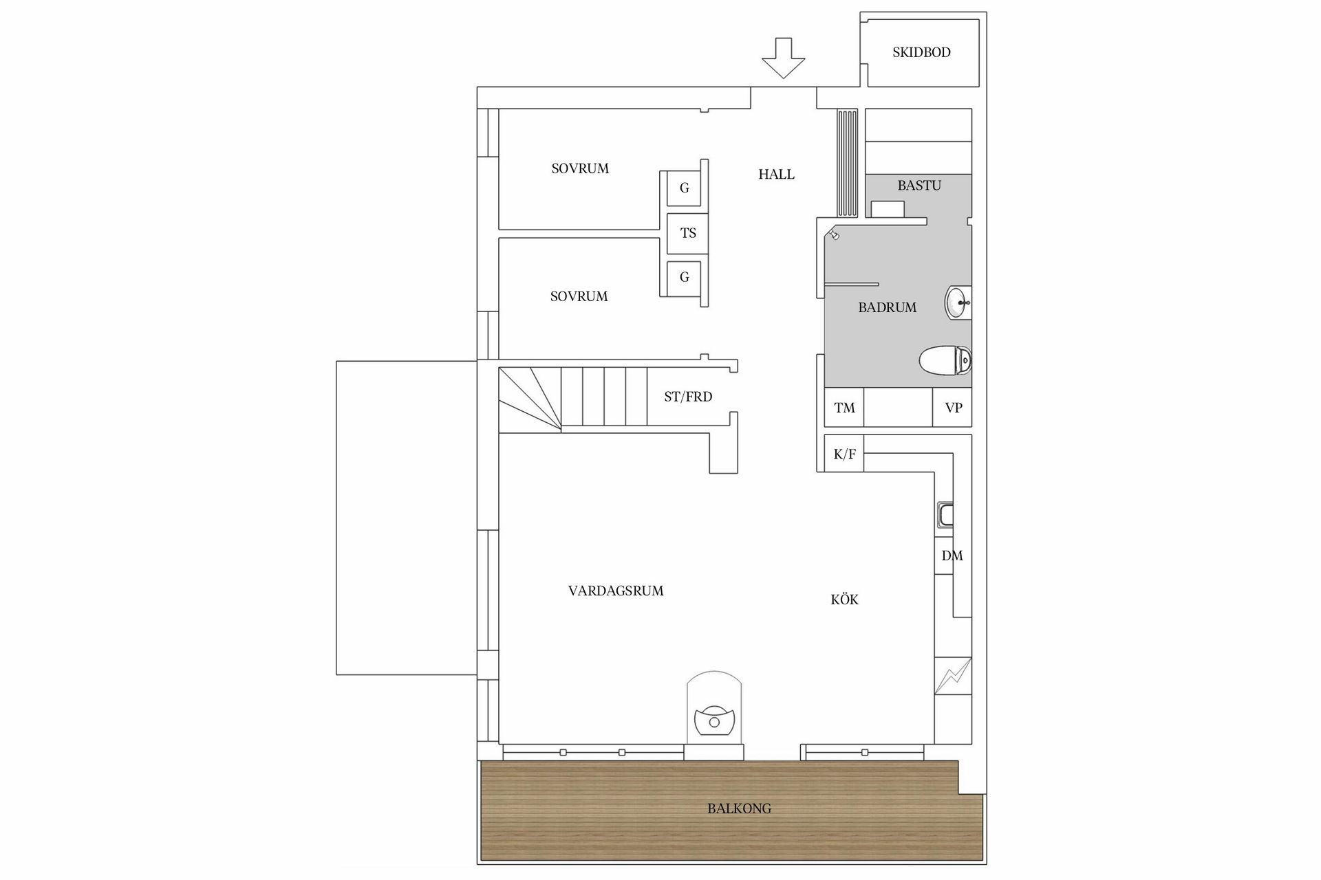 Bostadsrätt, Tegefjällsvägen 54C, Tegefjäll, Åre