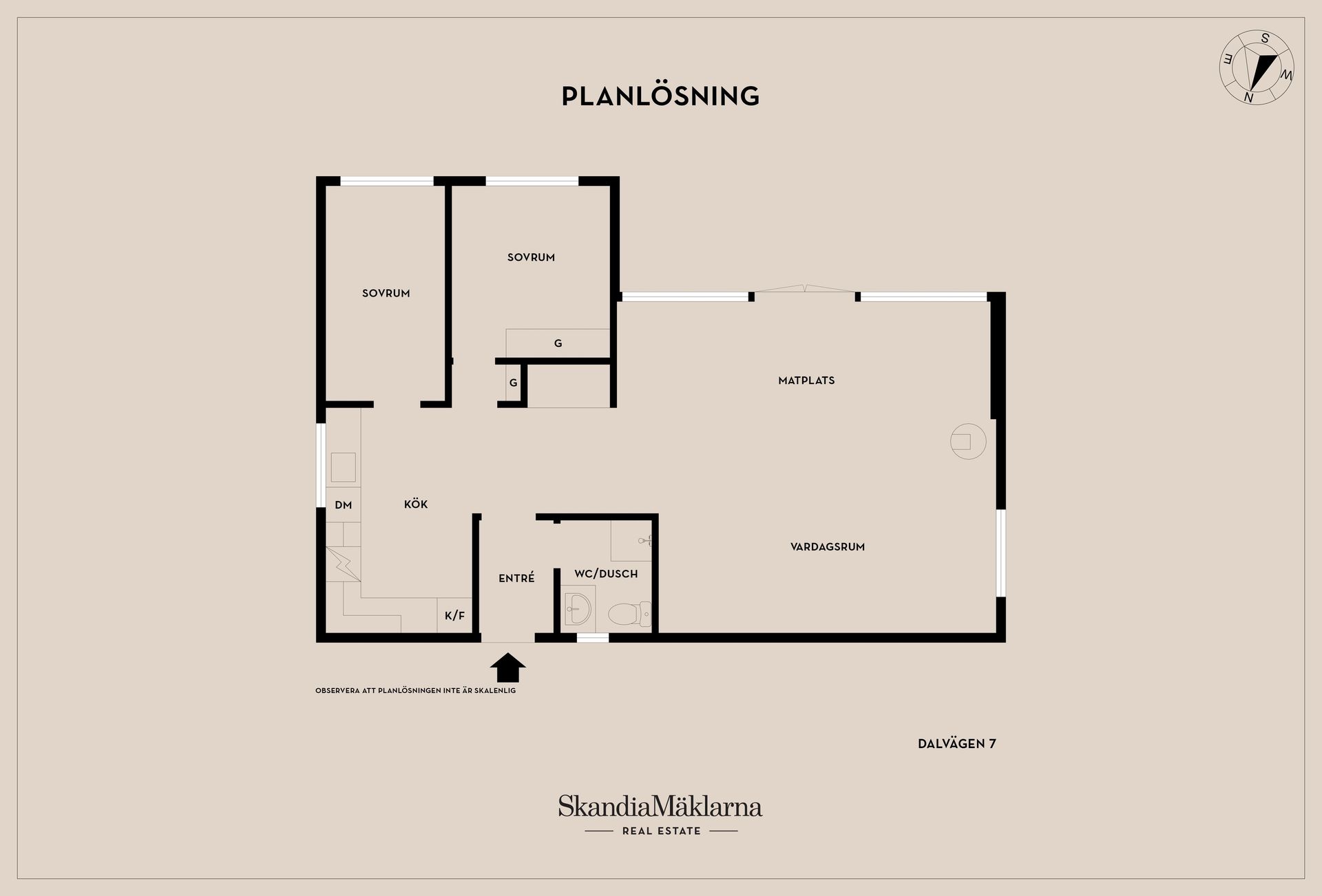 Villa, Dalvägen 7, Hörby
