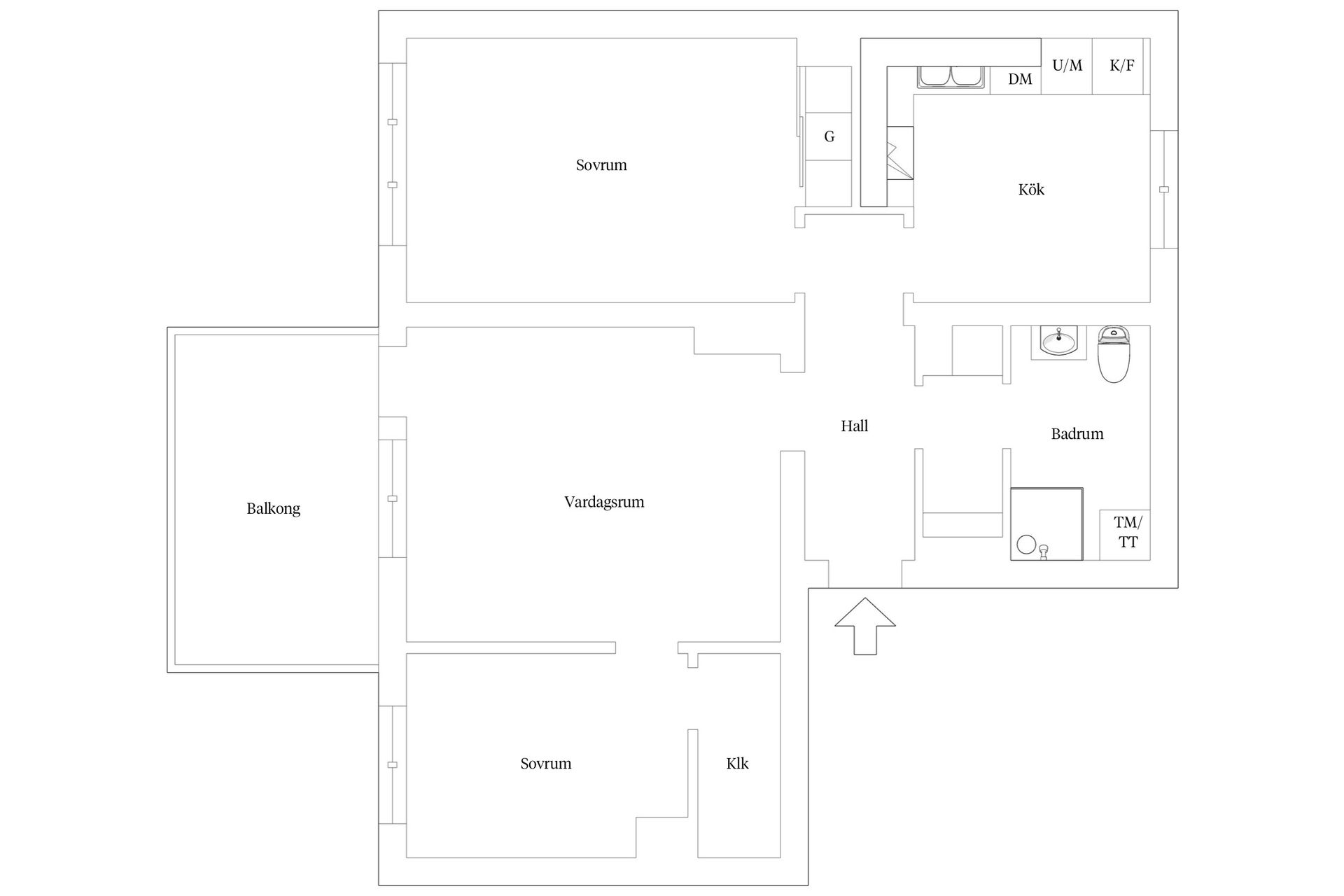 Bostadsrätt, Tegnérgatan 8, Lugnet, Borås