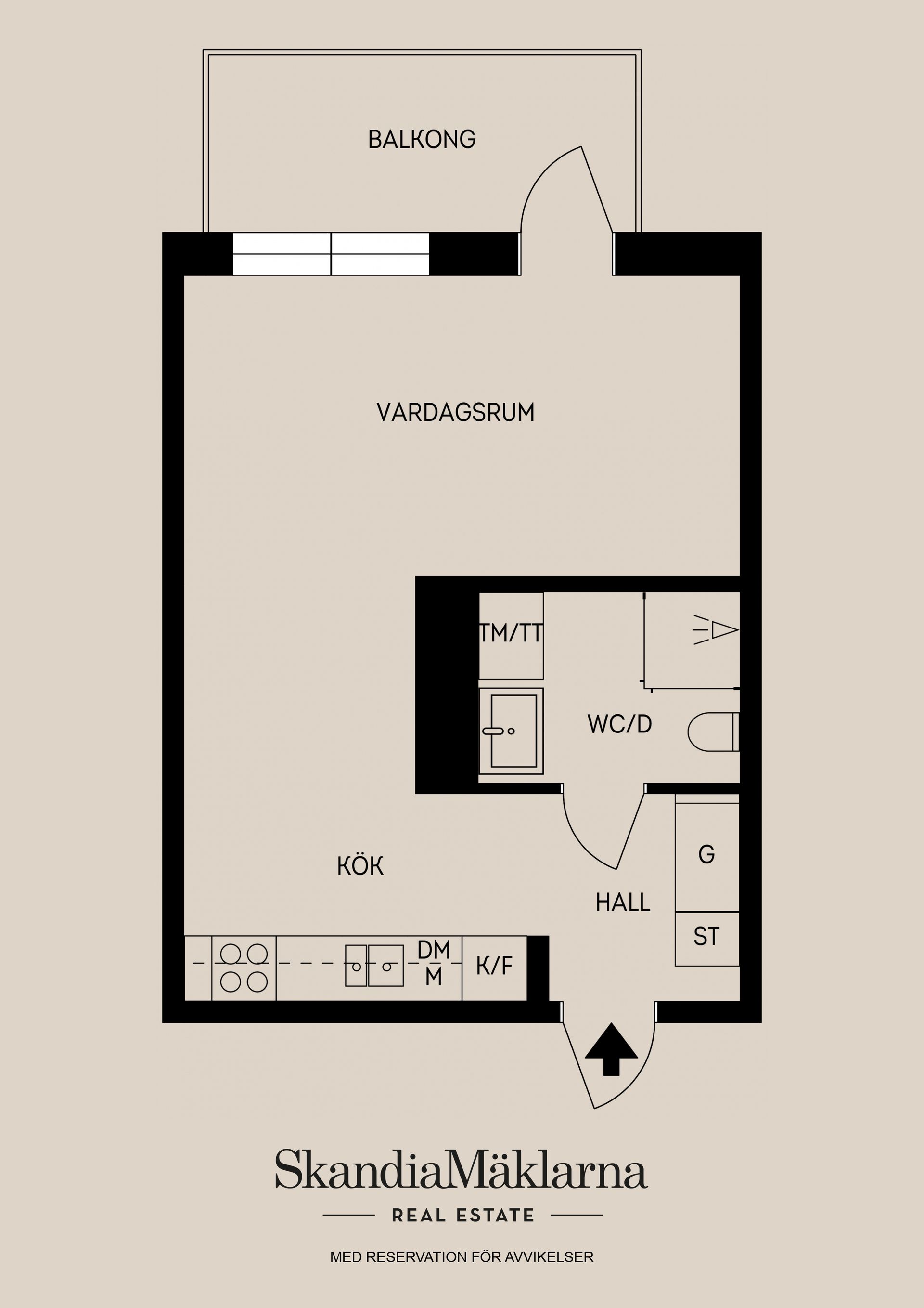 Bostadsrätt, Kantorsgatan 5, Kvarngärdet, Uppsala