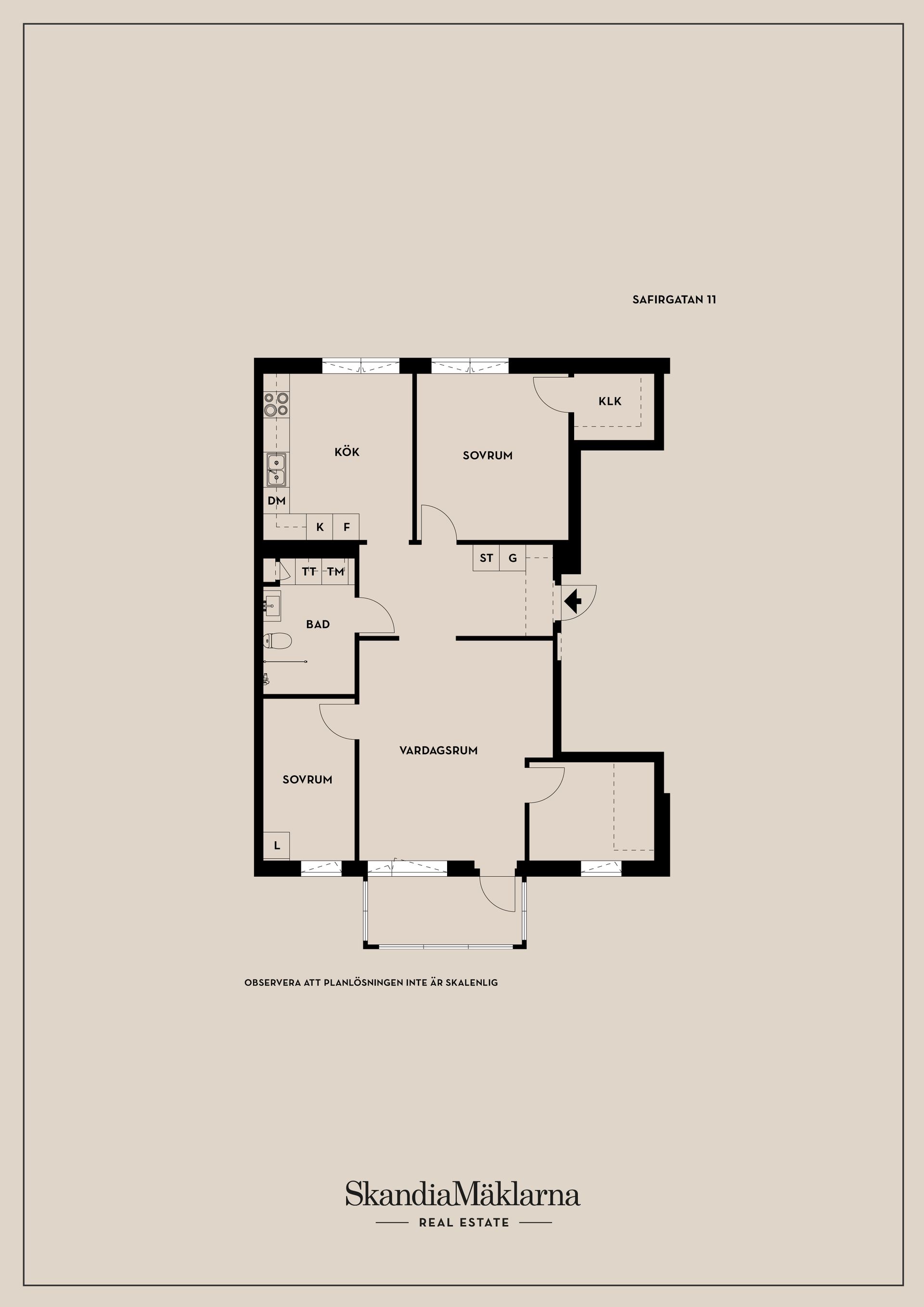 Bostadsrätt, Safirgatan 11, Övre Bryggårdsgärdet, Norrtälje