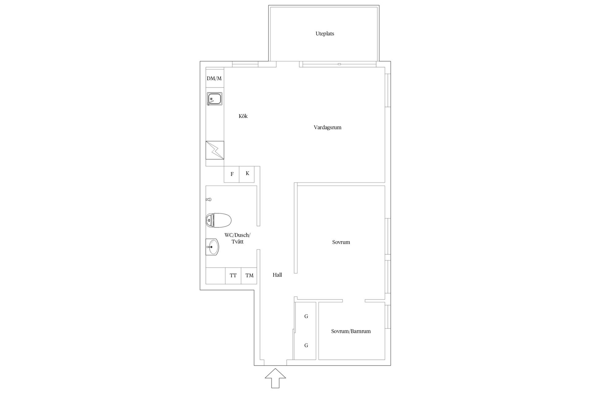Bostadsrätt, Arkitektvägen 45, Bromma - Abrahamsberg, Stockholm