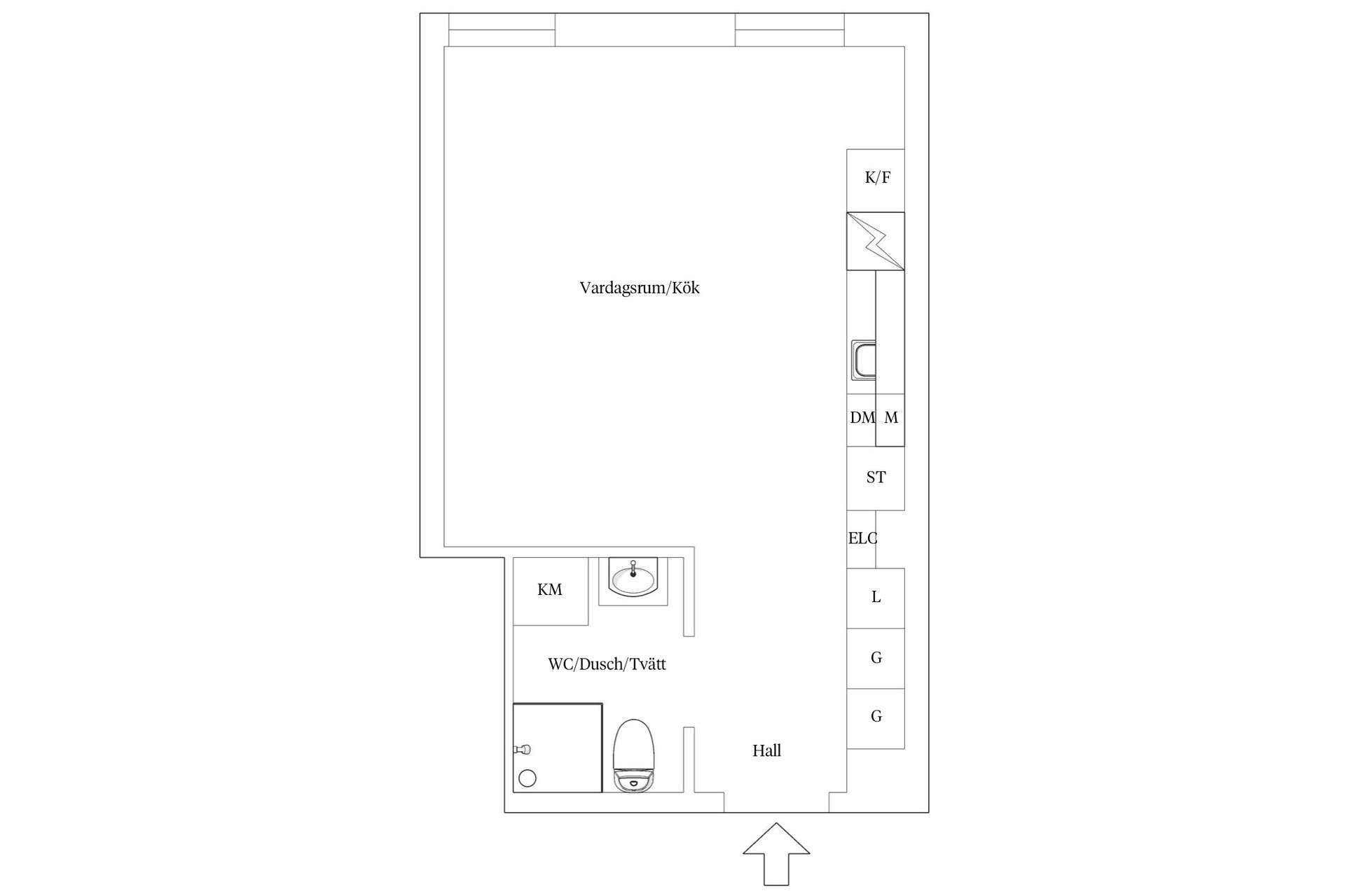 Bostadsrätt, Lodjursstråket 1 (våning 19), Lindholmen, Göteborg
