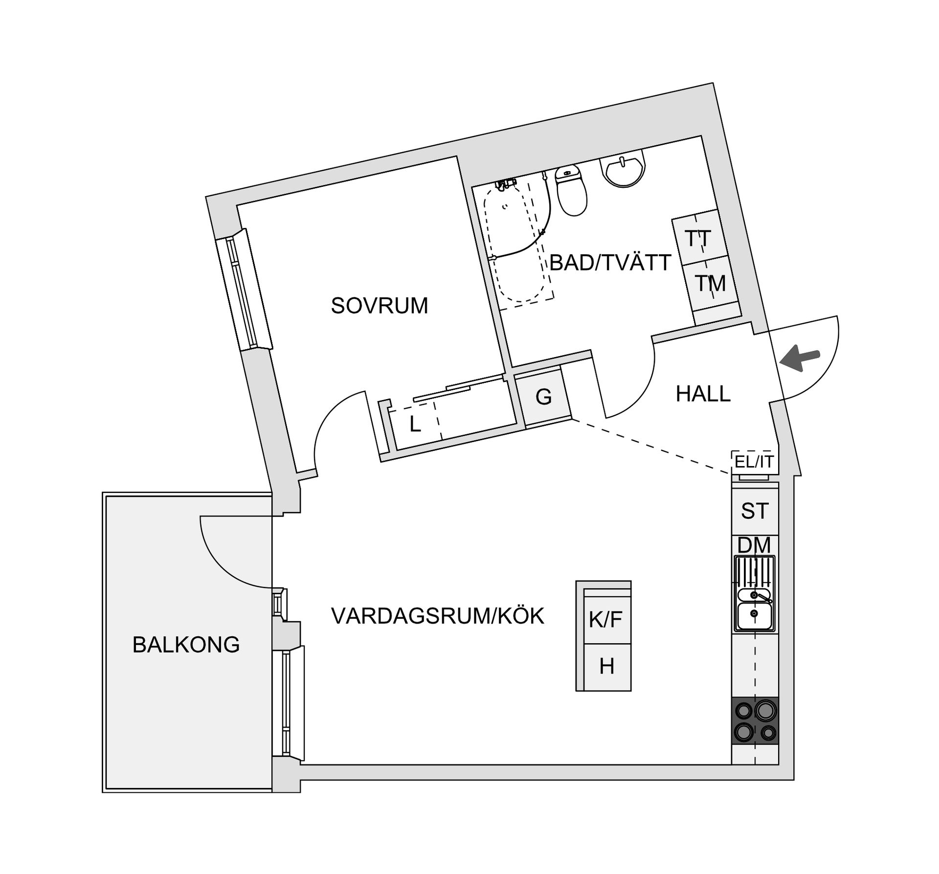 Bostadsrätt, Silvertorget 10, Sigtuna- Sigtuna Stadsängar, Sigtuna
