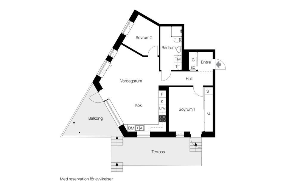 Bostadsrätt, Kungsljusgatan 13, Gideonsberg, Västerås
