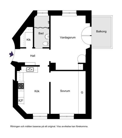 Bostadsrätt, Gröndalsvägen 33, vån 2,5tr, Gröndal, Stockholm