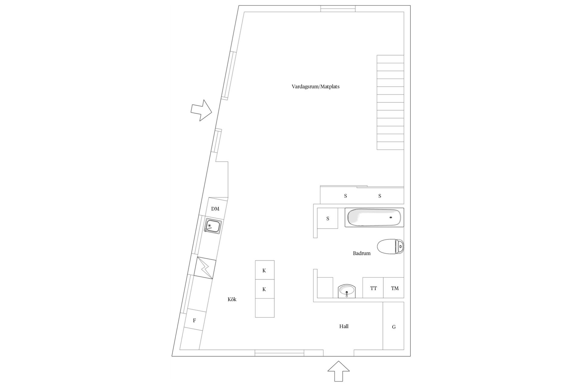 Bostadsrätt, Södra Bulltoftavägen 22 D, Kirseberg, Malmö