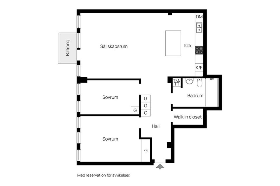 Bostadsrätt, Sandhamnsgatan 59, Gärdet, Stockholm